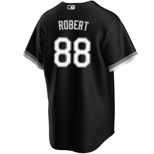 Men's Luis Robert Chicago White Sox Black Alternate Spring Training Premium Replica Jersey - vstockx