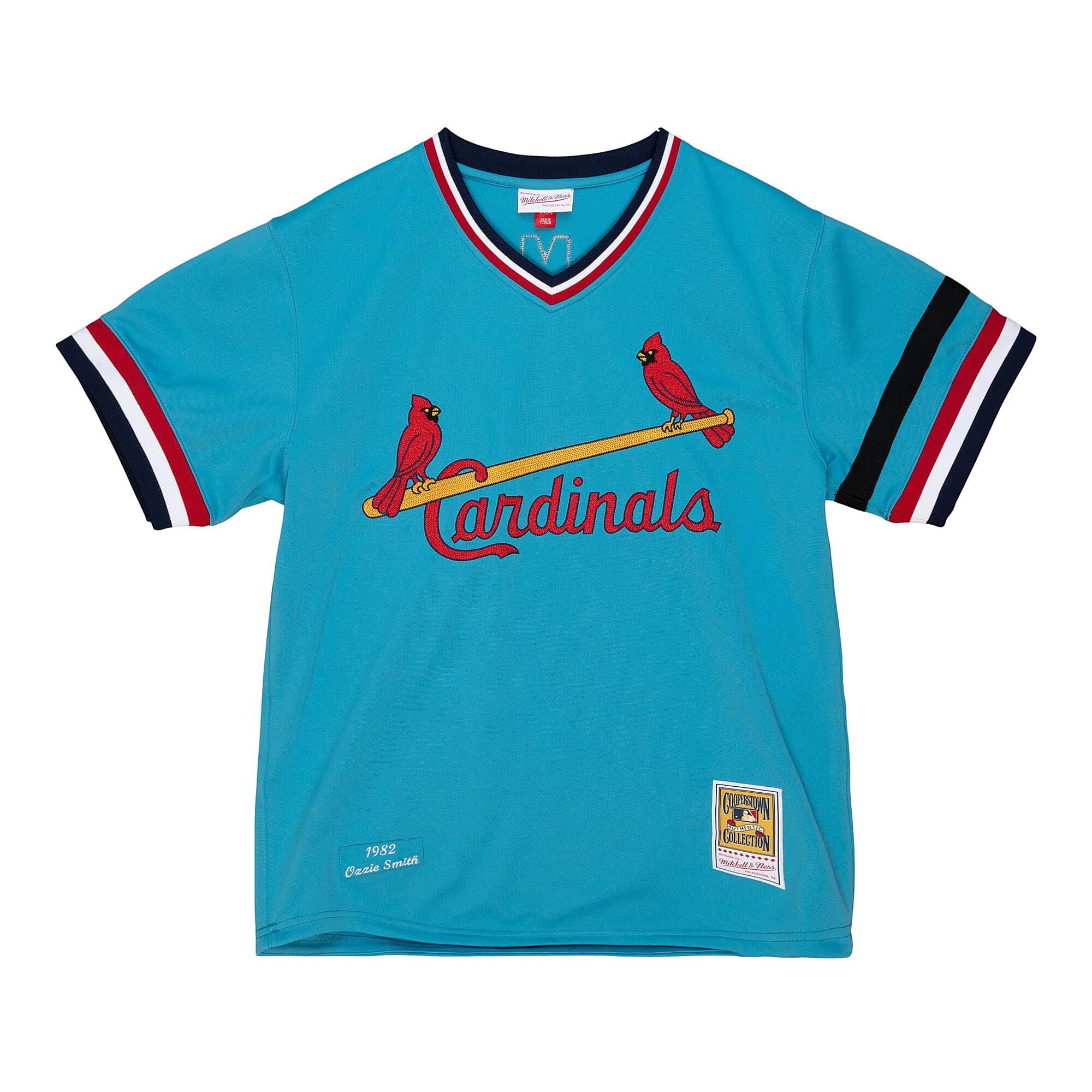 Authentic Ozzie Smith St. Louis Cardinals 1982 Jersey - vstockx
