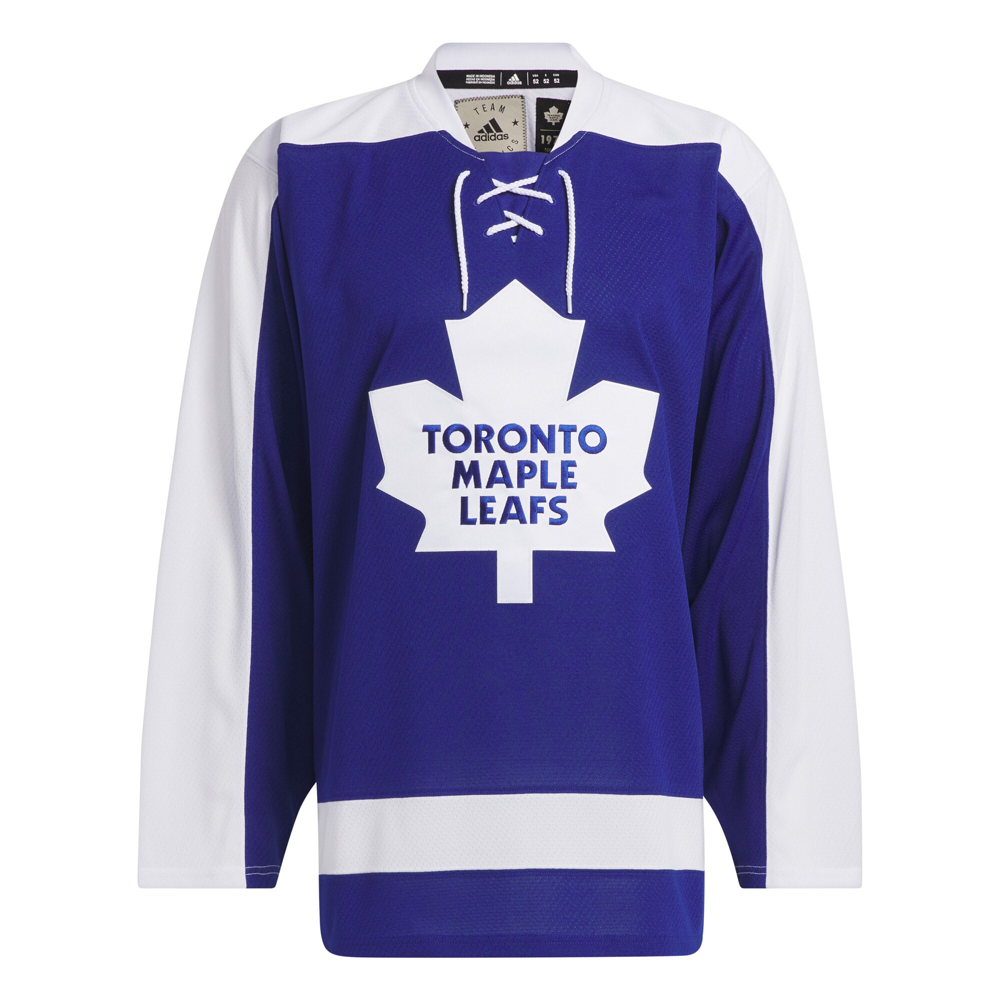Toronto Maple Leafs adidas Team Classic Jersey - Blue - vstockx
