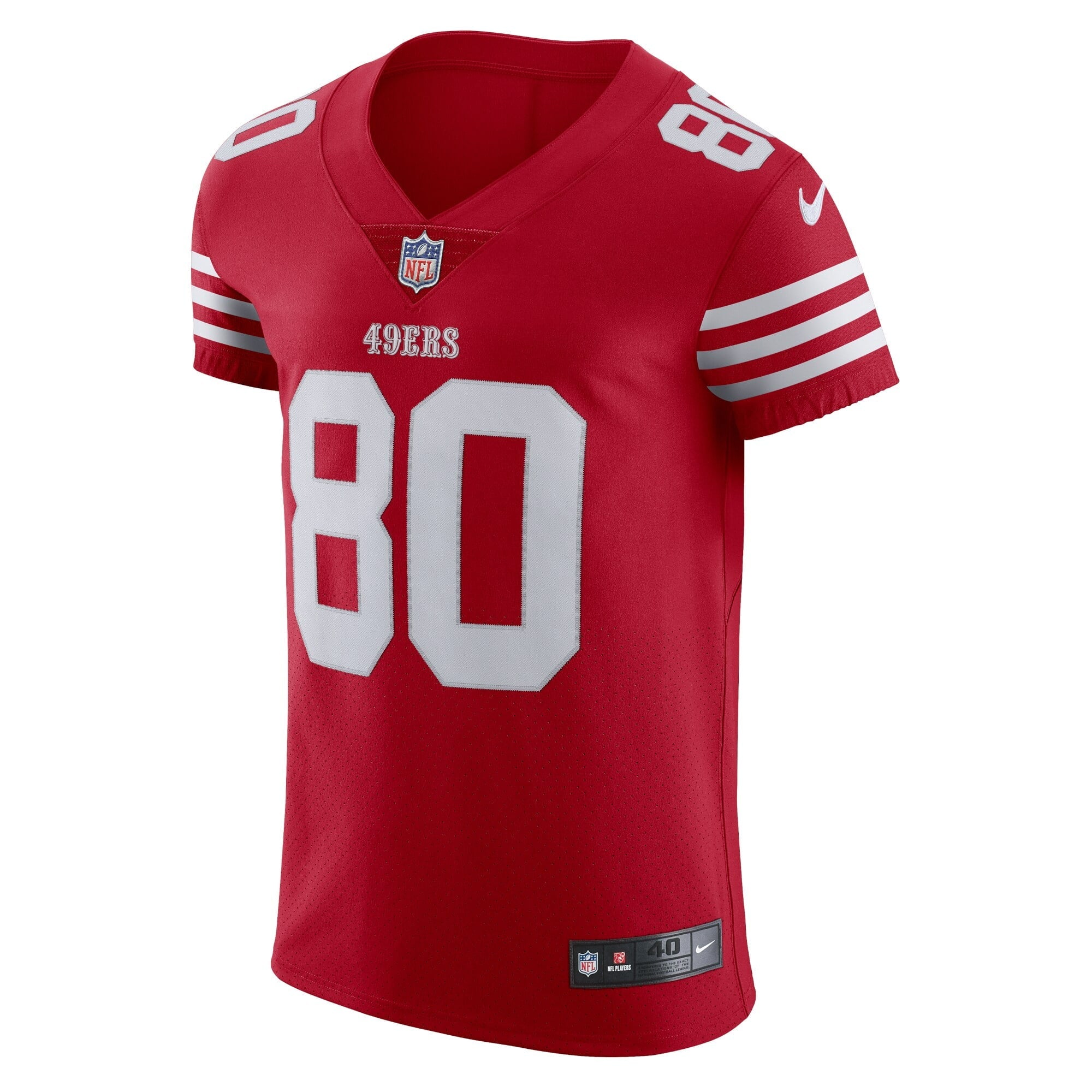 Men's Nike Jerry Rice Scarlet San Francisco 49ers Vapor Elite Retired Player Jersey - vstockx