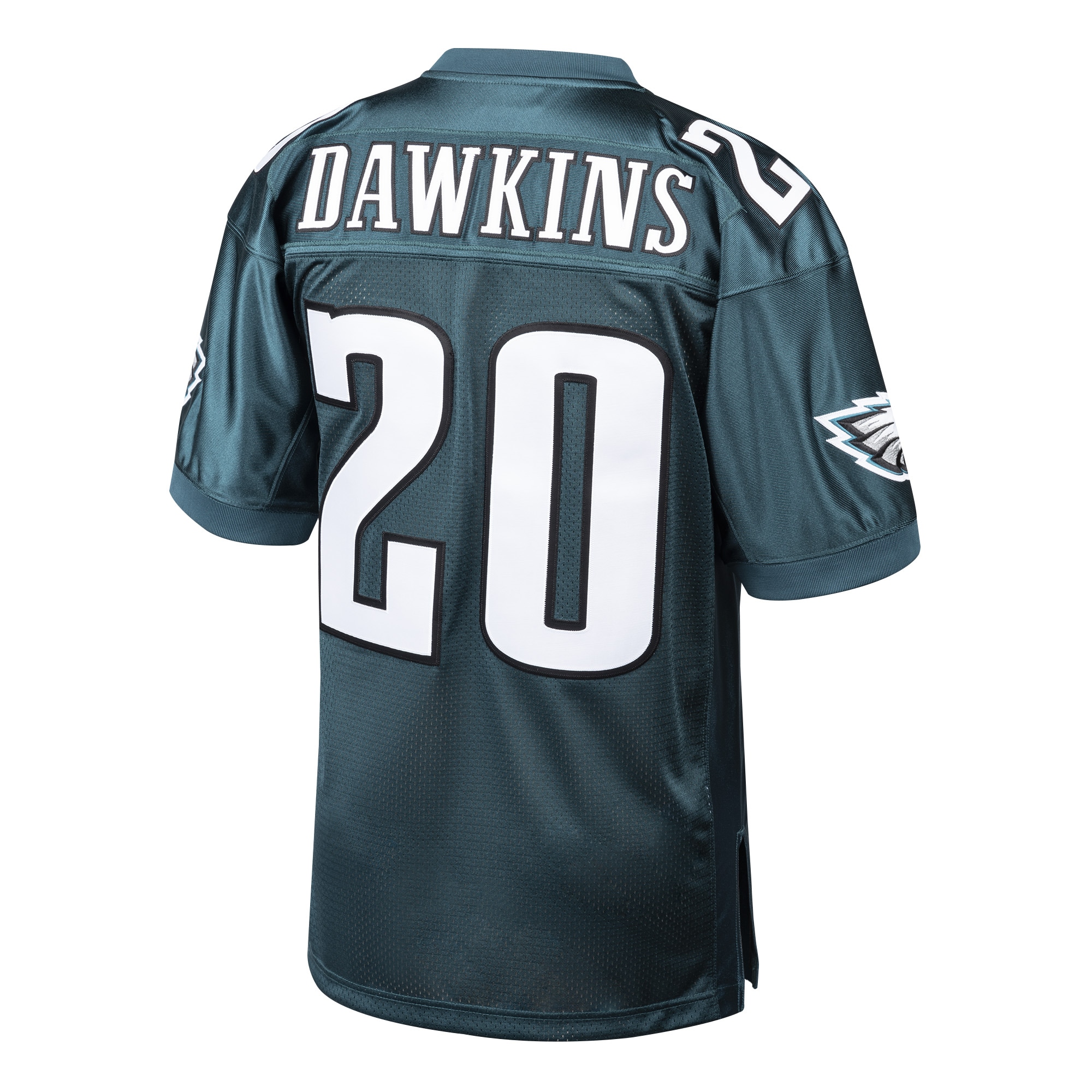 Brian Dawkins Philadelphia Eagles Mitchell & Ness 1996 Authentic Throwback Retired Player Jersey - Midnight Green - vstockx