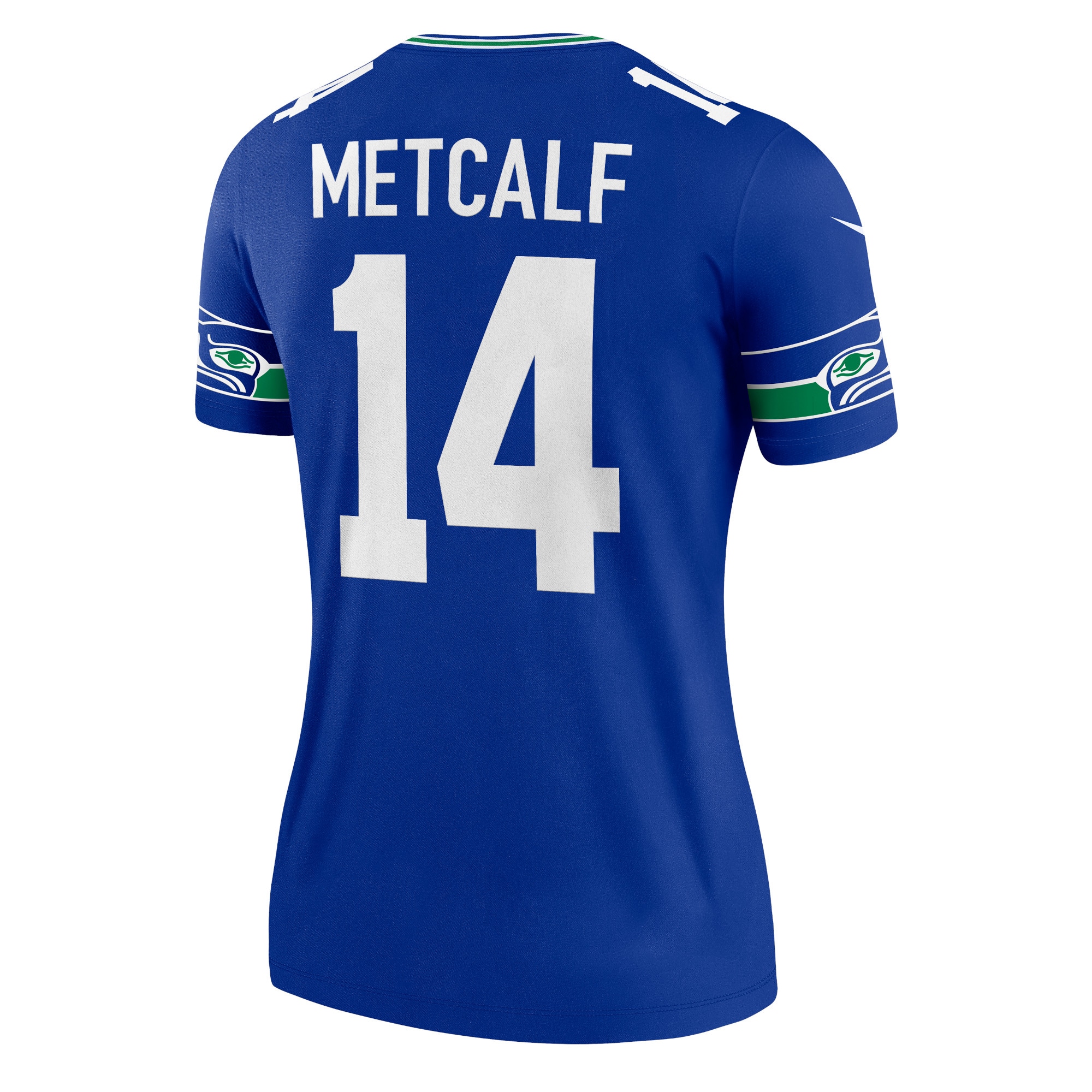 DK Metcalf Seattle Seahawks Nike Women's Alternate Legend Jersey - Royal - vstockx