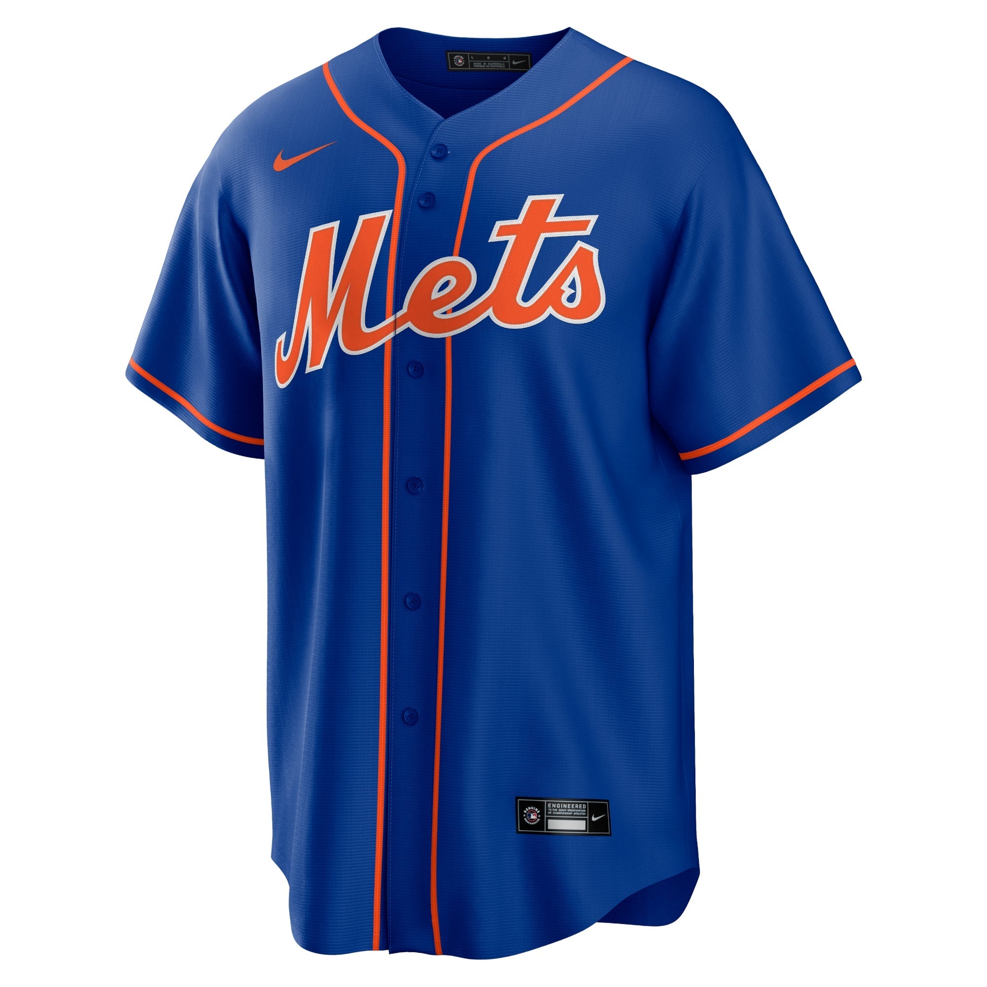 Men's Nike Jacob deGrom Royal New York Mets Alternate Replica Player Name Jersey - vstockx