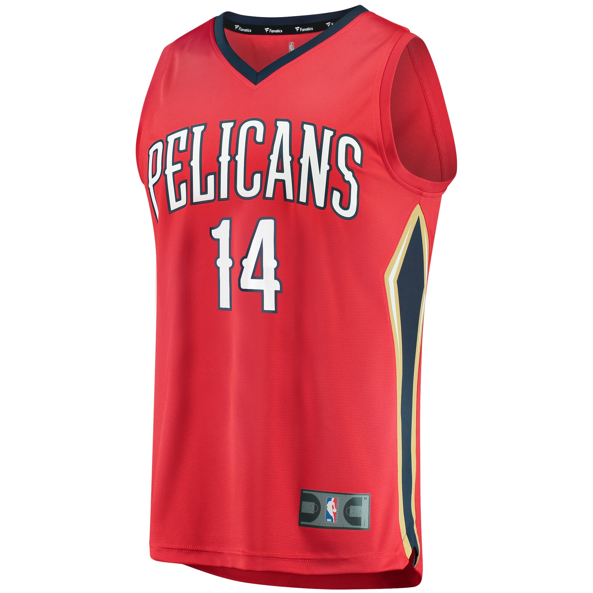 Brandon Ingram New Orleans Pelicans Fanatics Branded Youth 2021/22 Fast Break Replica Player Jersey Red - Statement Edition - vstockx