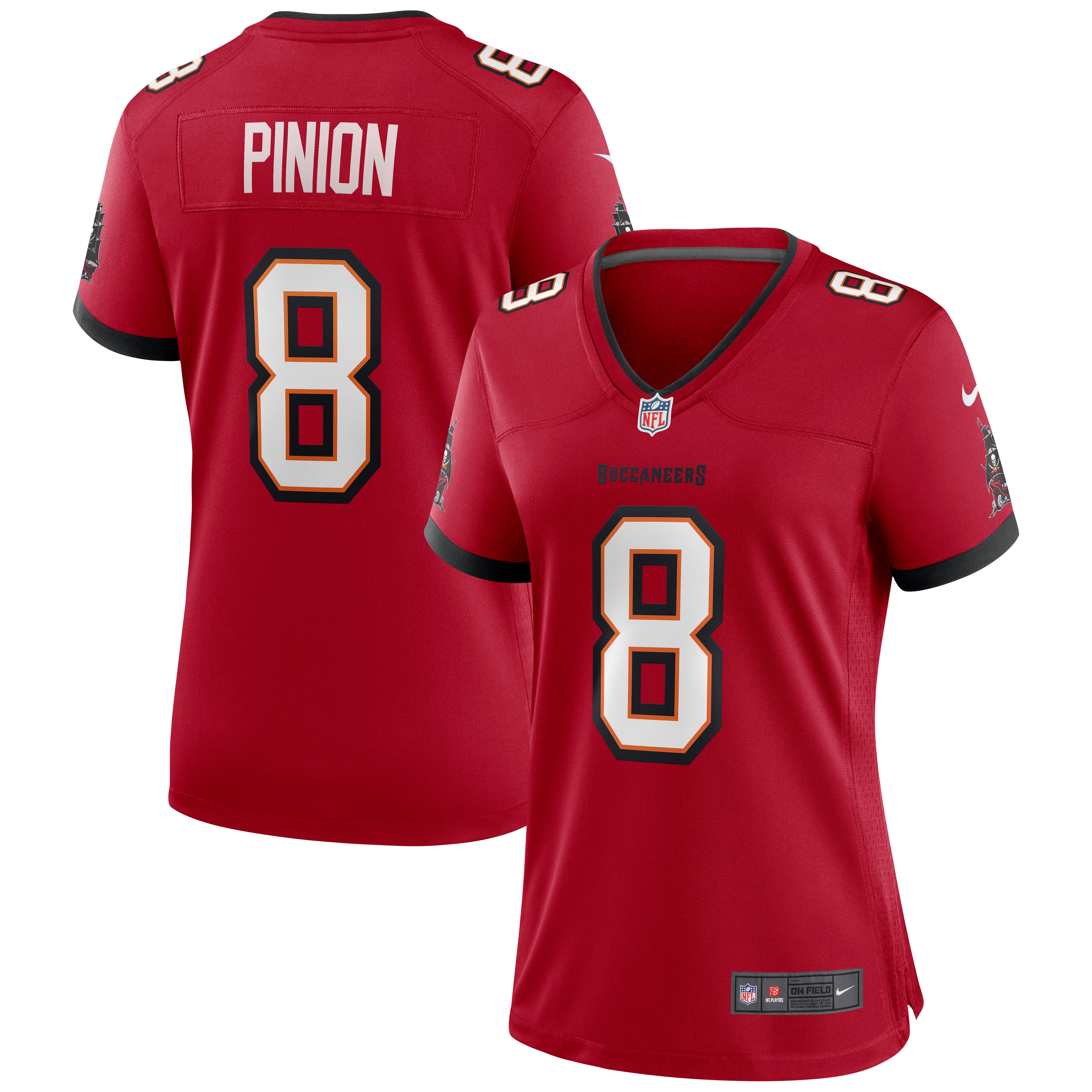 Bradley Pinion Tampa Bay Buccaneers Nike Women's Game Jersey - Red - vstockx