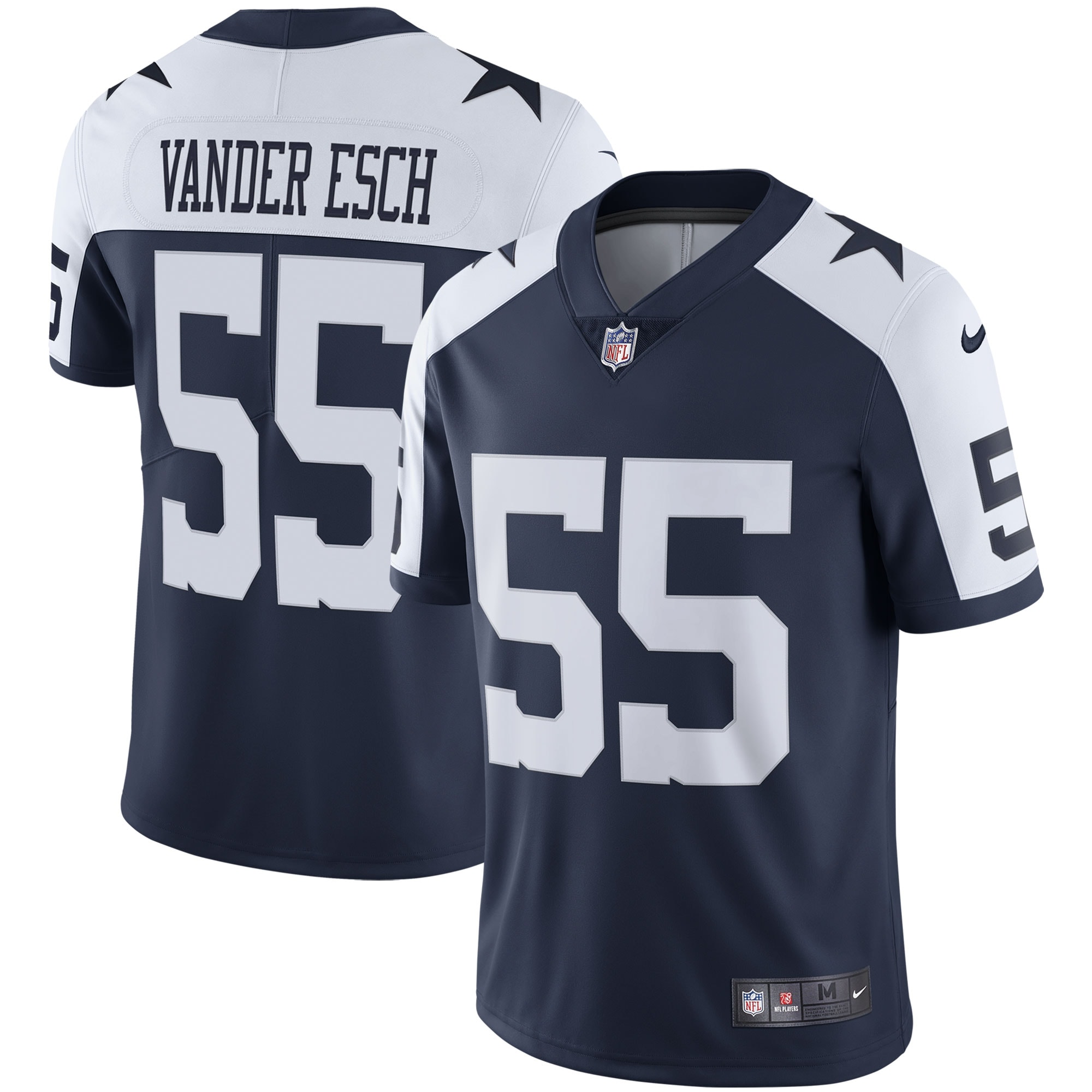 Leighton Vander Esch Dallas Cowboys Nike Alternate Vapor Limited Jersey - Navy - vstockx