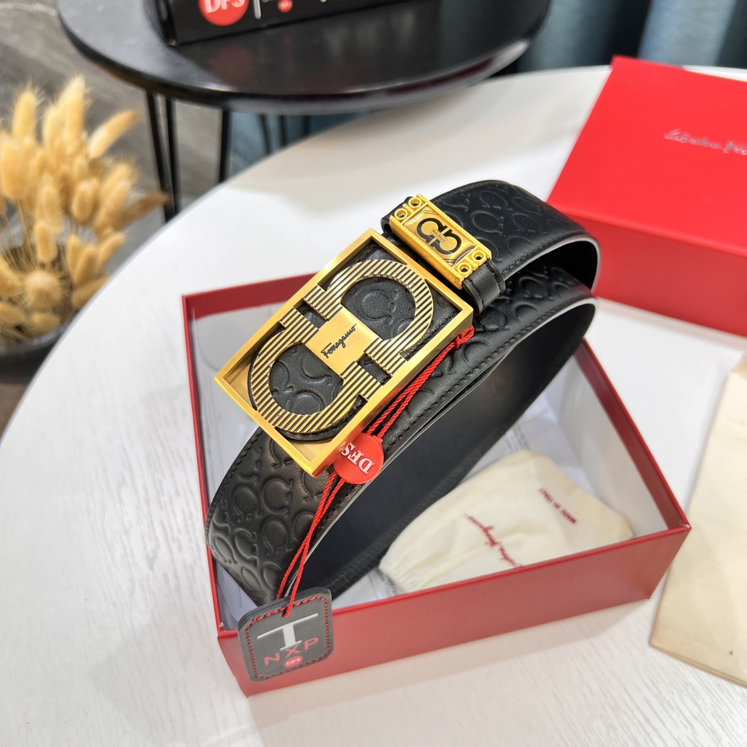 Streetwear Belt Ferragamo 319733 size:3.5cm - vstockx