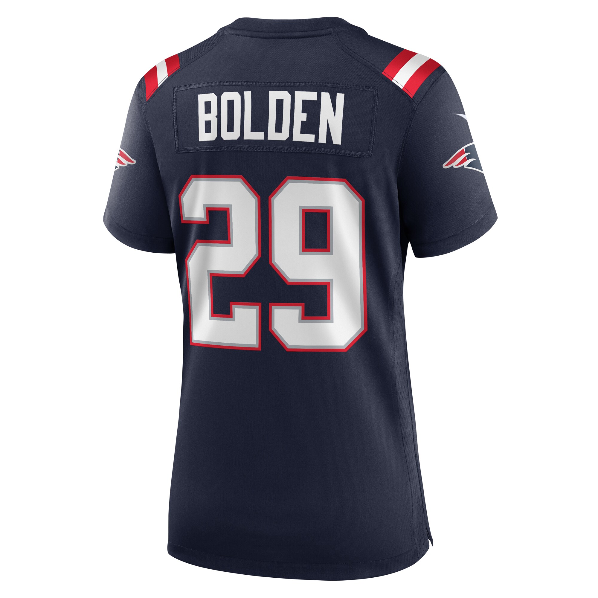 Isaiah Bolden New England Patriots Nike Women's Team Game Jersey - Navy - vstockx