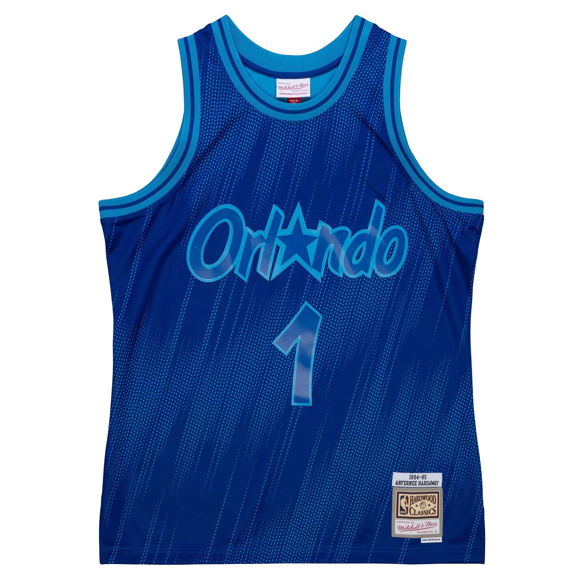 Monochrome Swingman Penny Hardaway Orlando Magic 1994-95 Jersey - vstockx