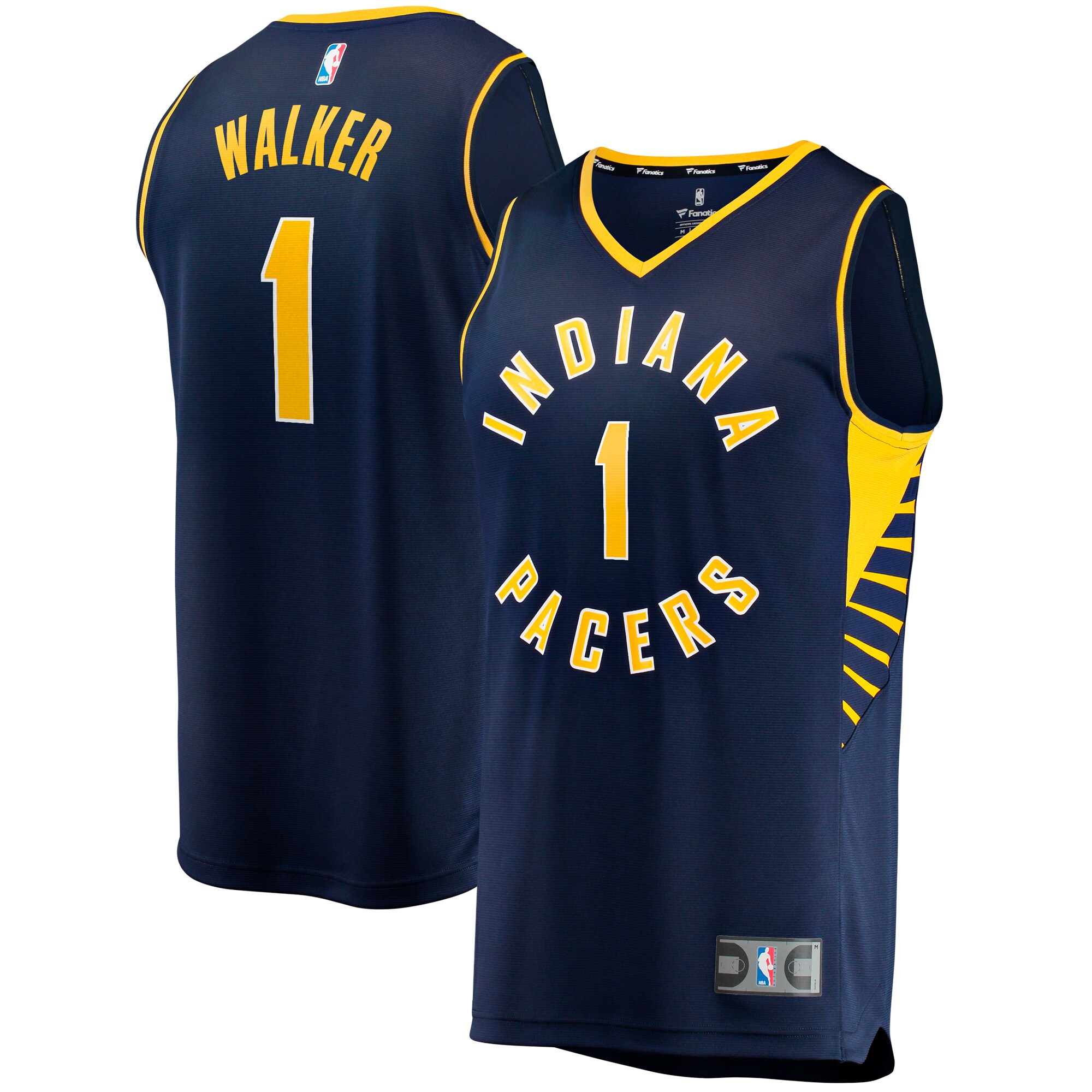 First Round Indiana Pacers Fanatics Branded 2023 NBA Draft First Round Pick Fast Break Replica Jersey - Icon Edition - Navy - vstockx