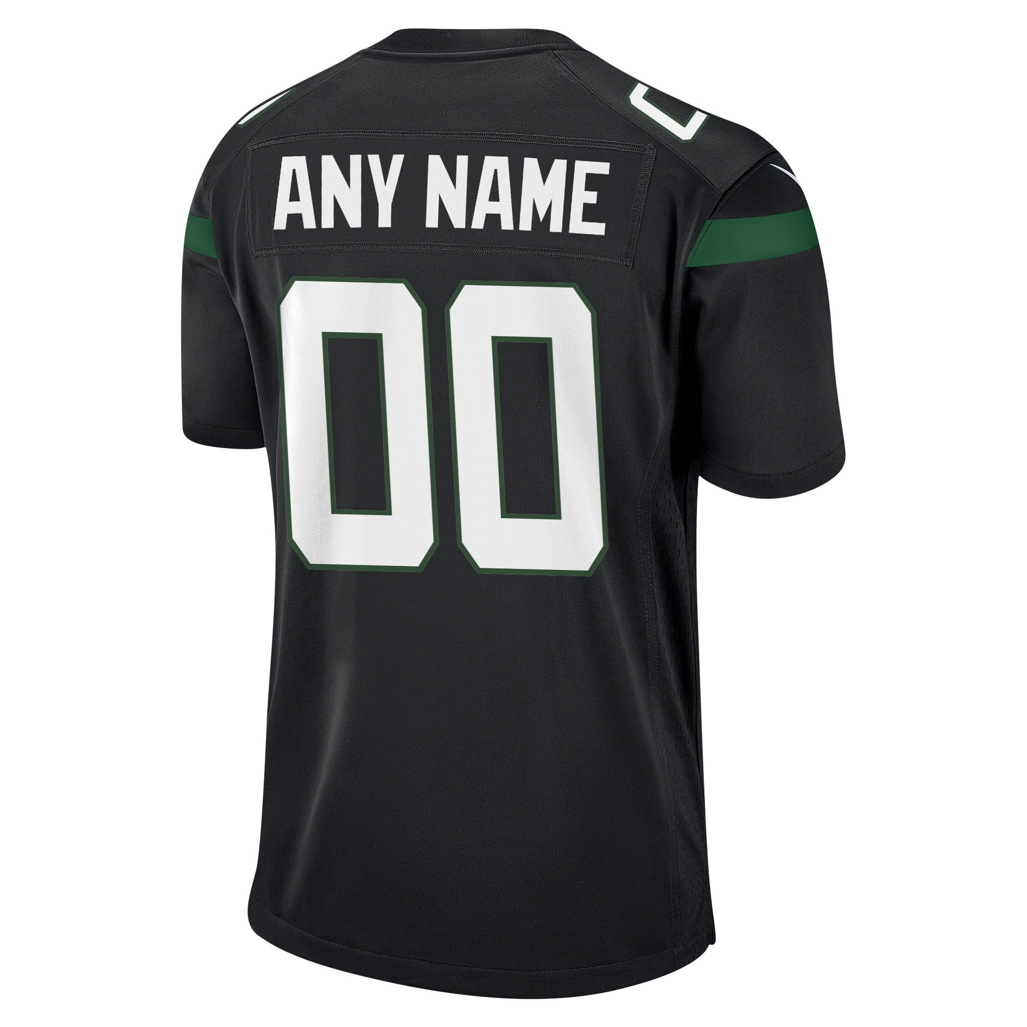 New York Jets Nike Youth Custom Game Jersey - Black - vstockx