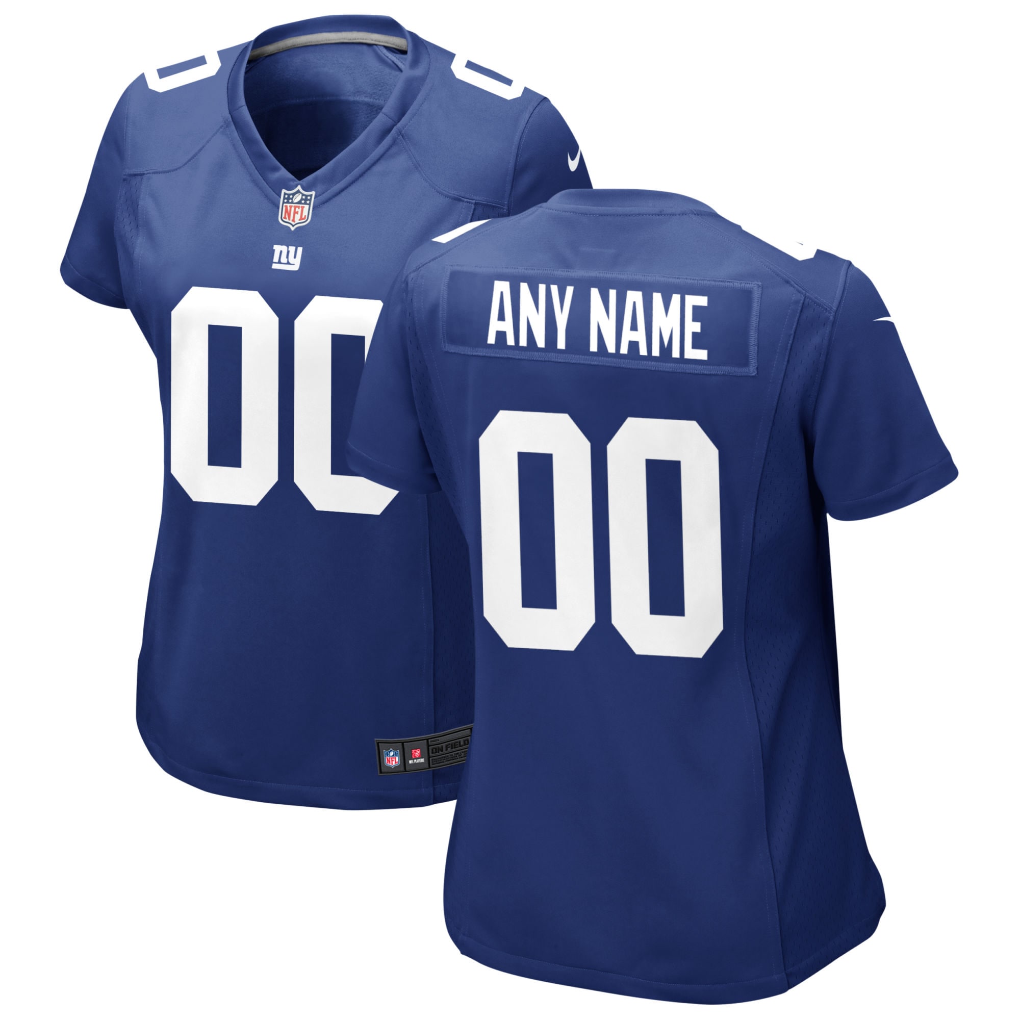 New York Giants Nike Women's Custom Jersey - Royal - vstockx