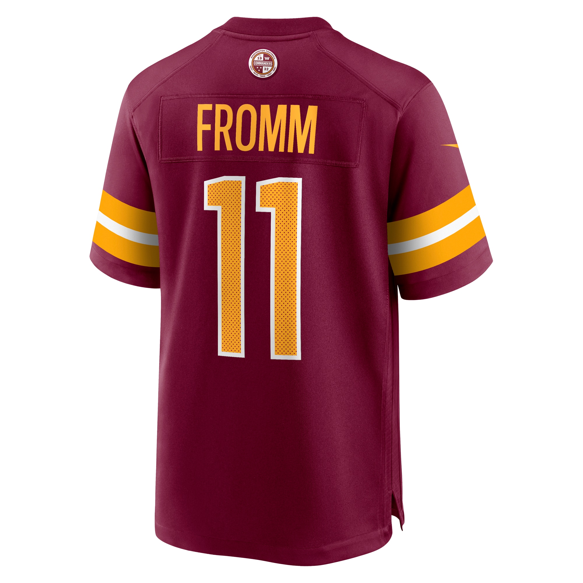 Jake Fromm Washington Commanders Nike Team Game Jersey - Burgundy - vstockx