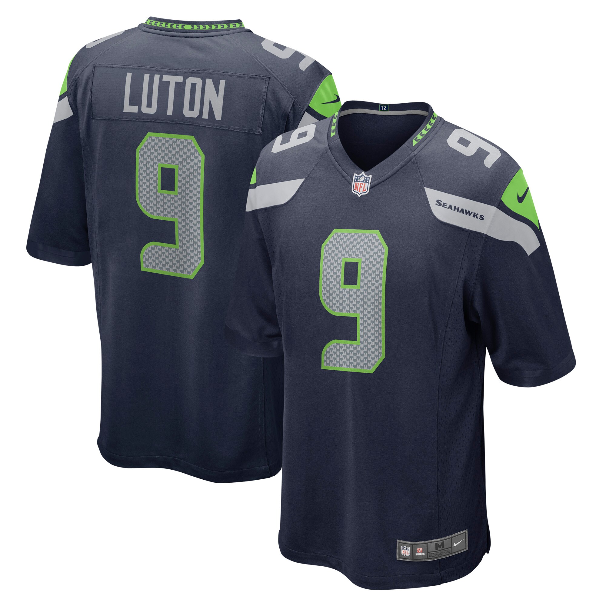 Jake Luton Seattle Seahawks Nike Game Player Jersey - College Navy - vstockx