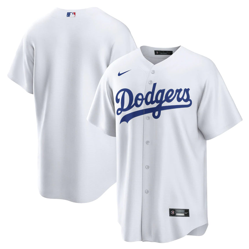Men's Los Angeles Dodgers White Home Replica Team Jersey - vstockx