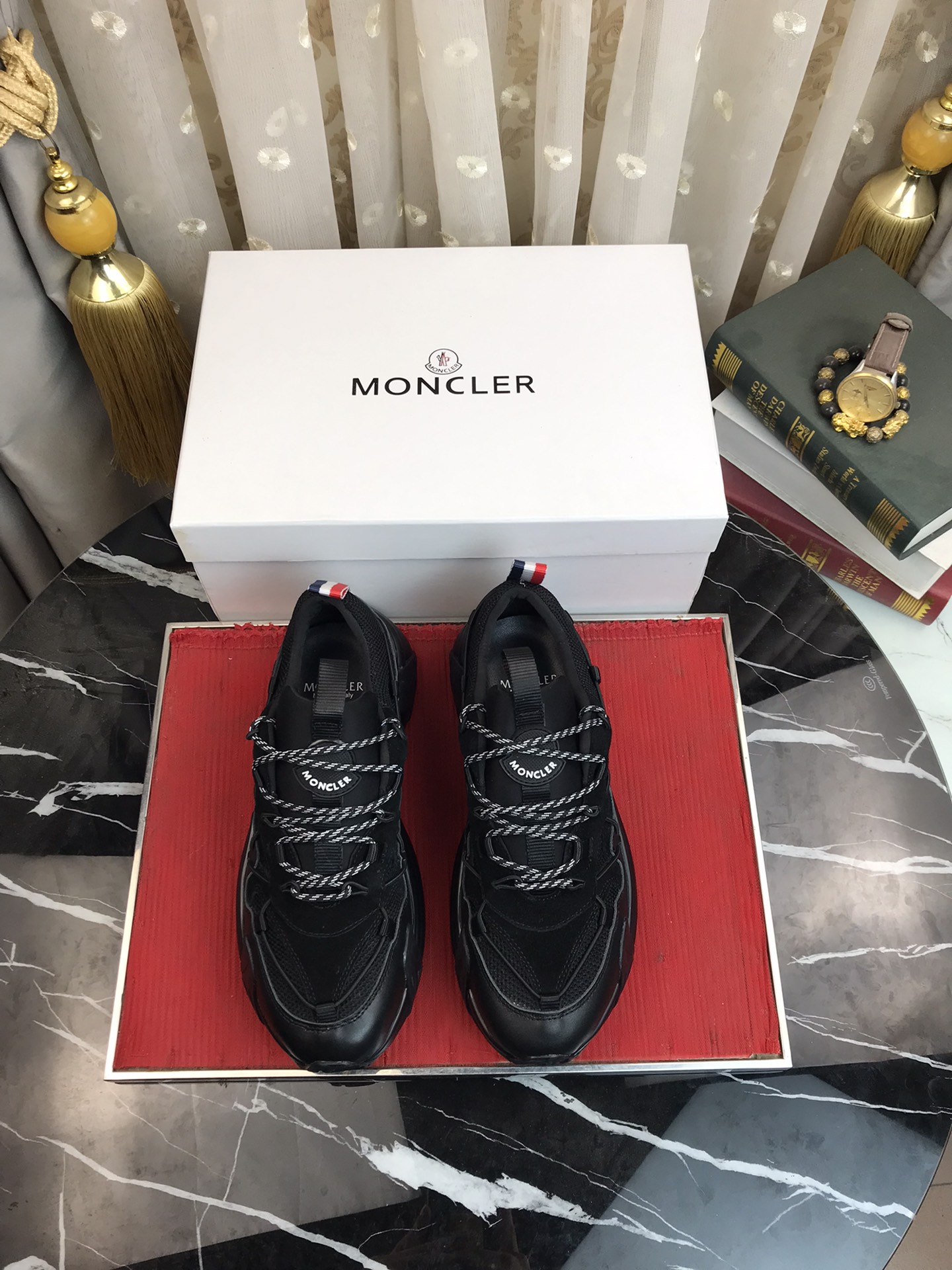 Moncler Compassor Sneaker 2 - vstockx