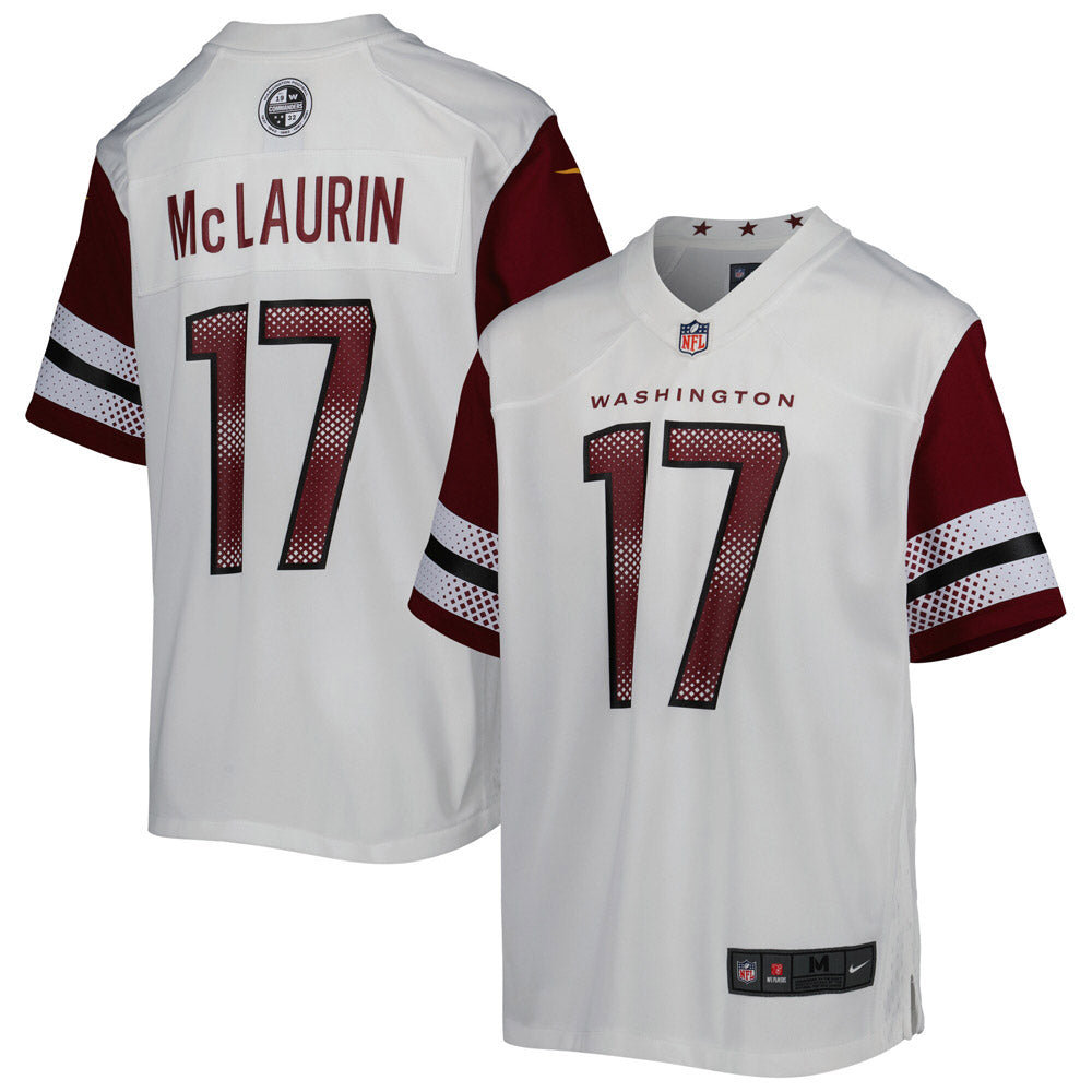 Youth Washington Commanders Terry McLaurin Game Jersey White - vstockx