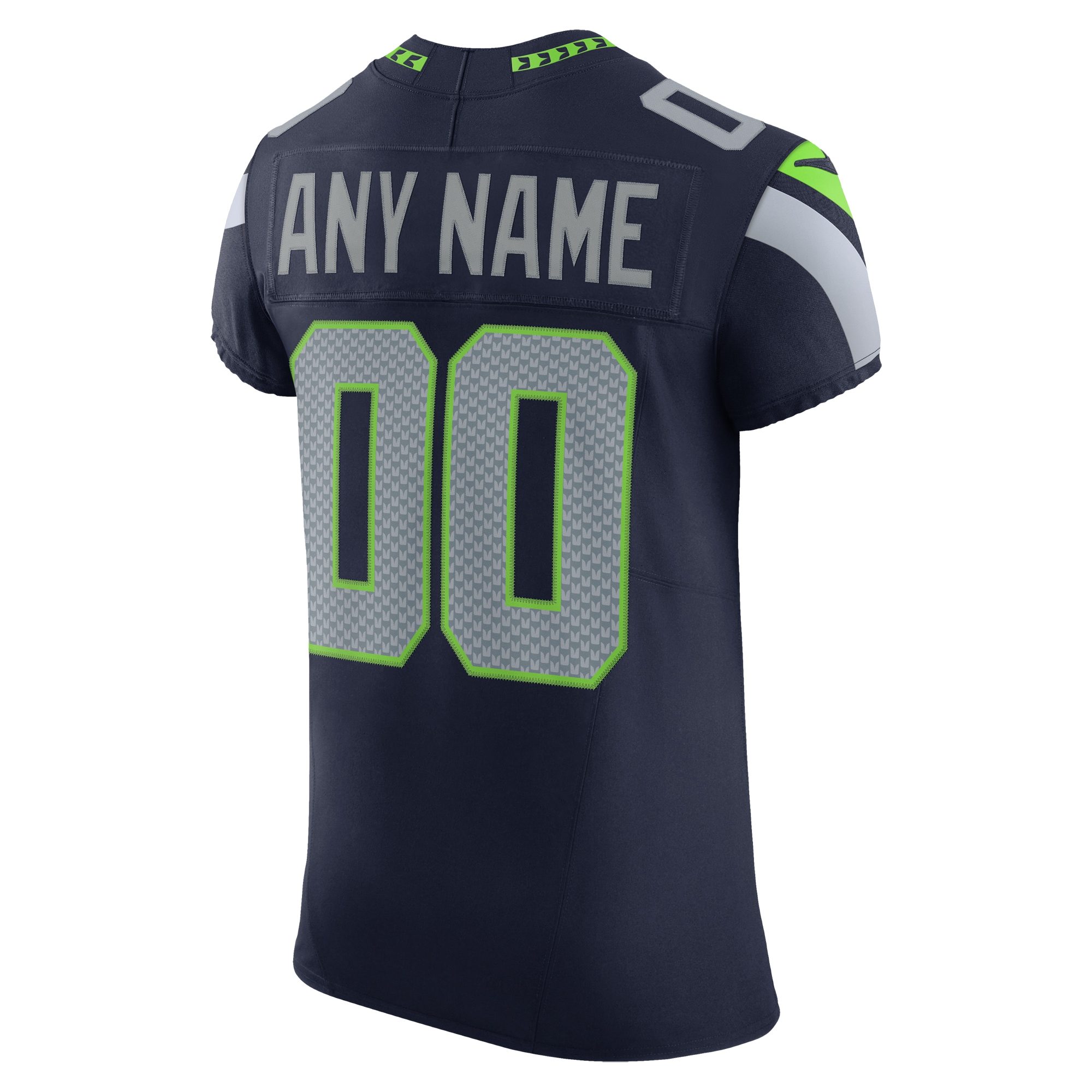 Seattle Seahawks Nike Vapor F.U.S.E. Elite Custom Jersey - College Navy - vstockx