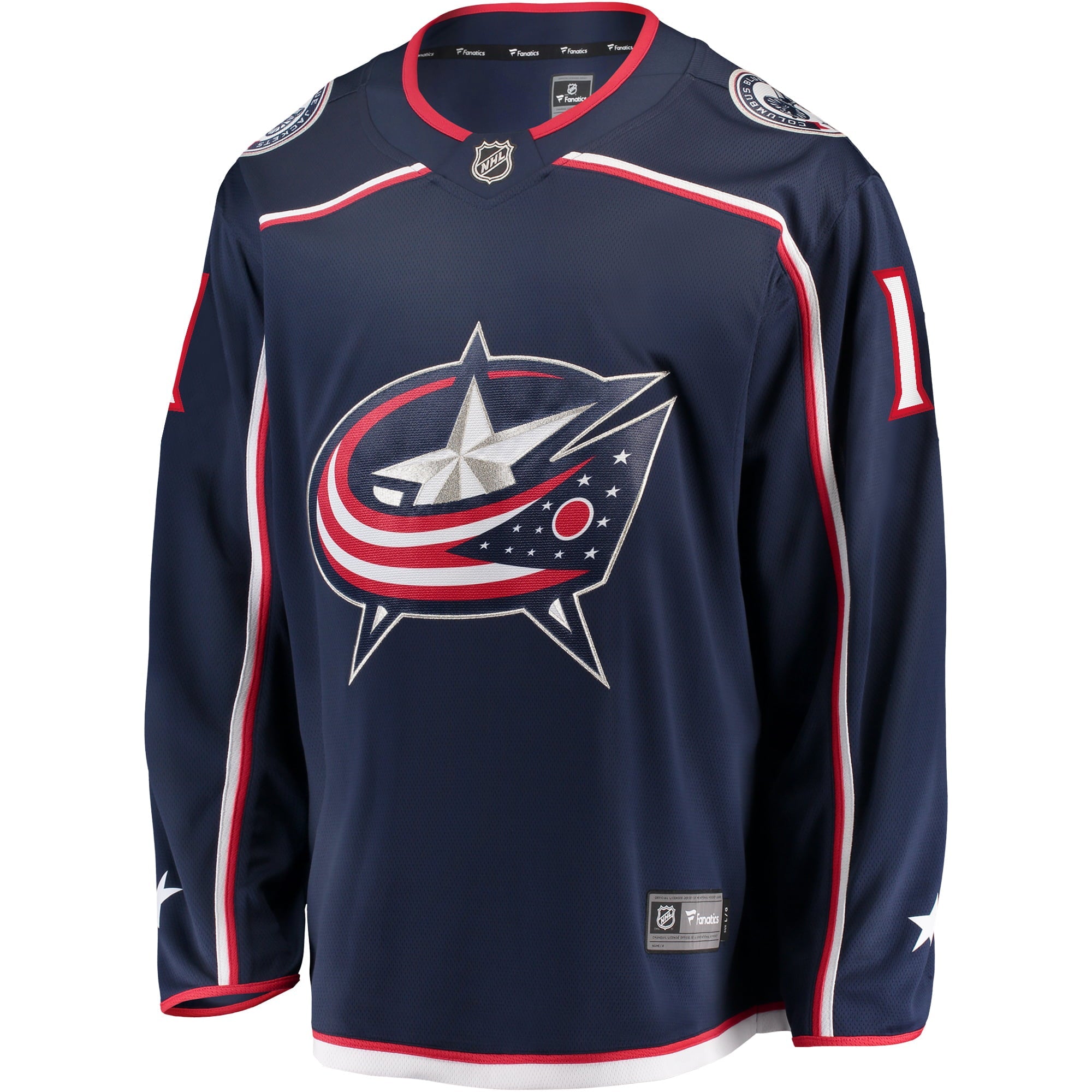 Men's Fanatics Branded Adam Fantilli Navy Columbus Blue Jackets Home Breakaway Player Jersey - vstockx
