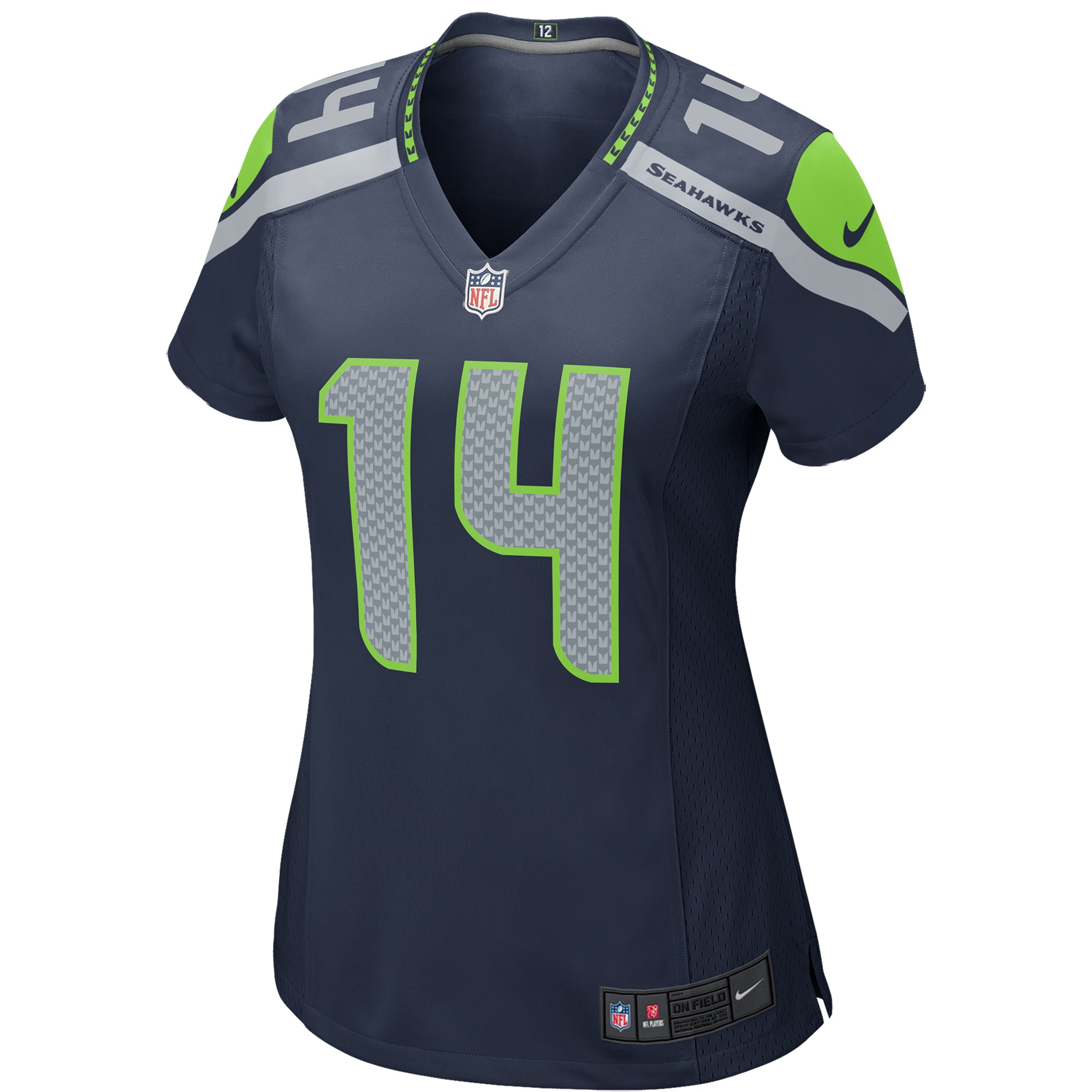 DK Metcalf Seattle Seahawks Nike Women's Game Jersey - College Navy - vstockx
