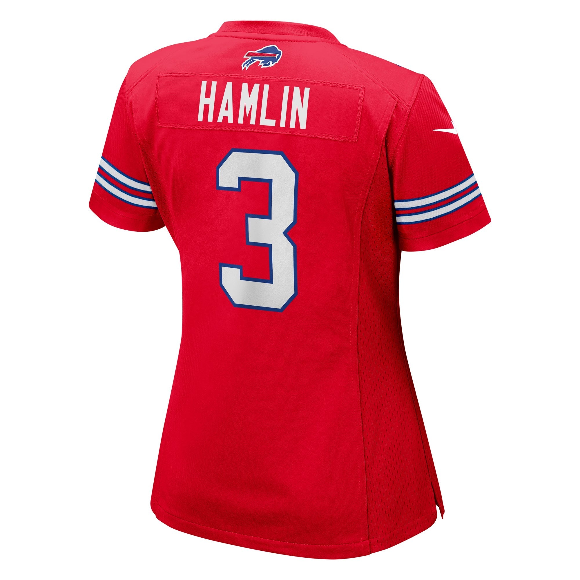 Women's Nike Damar Hamlin Red Buffalo Bills Alternate Game Jersey - vstockx
