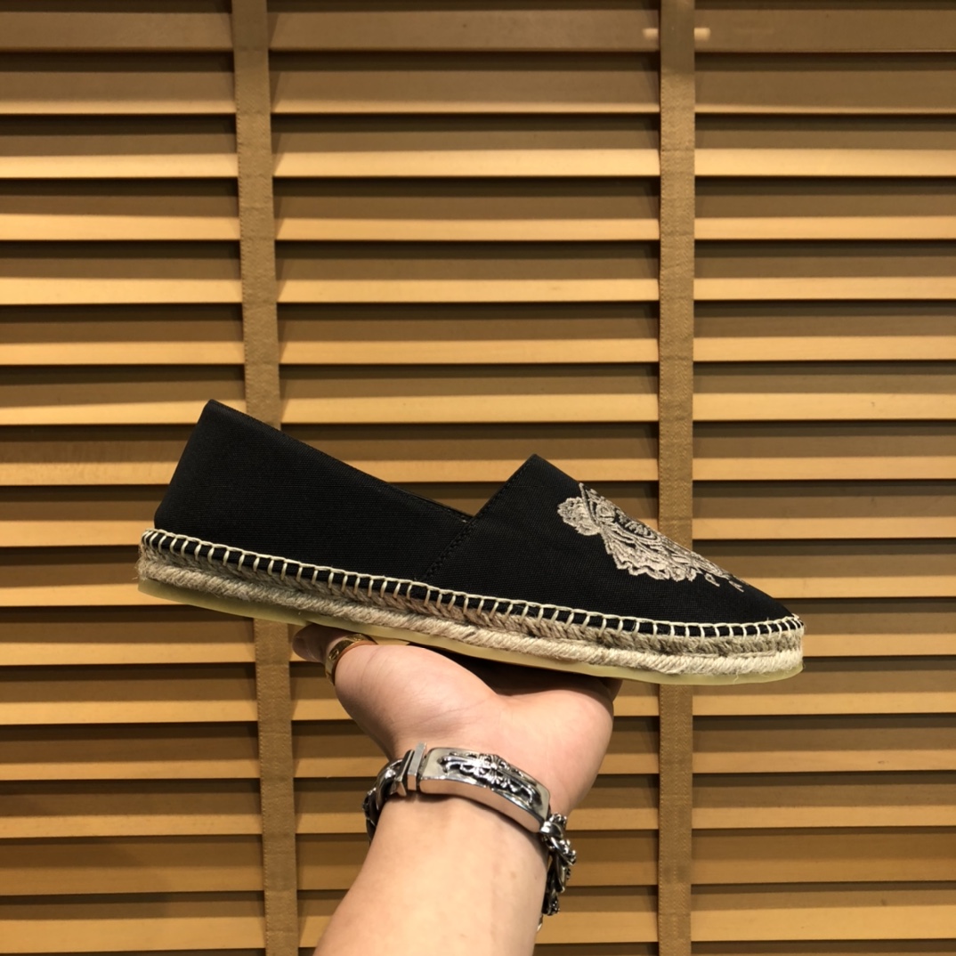 Kenzo K-SKATE Tiger canvas slip-on sneakers 1 - vstockx