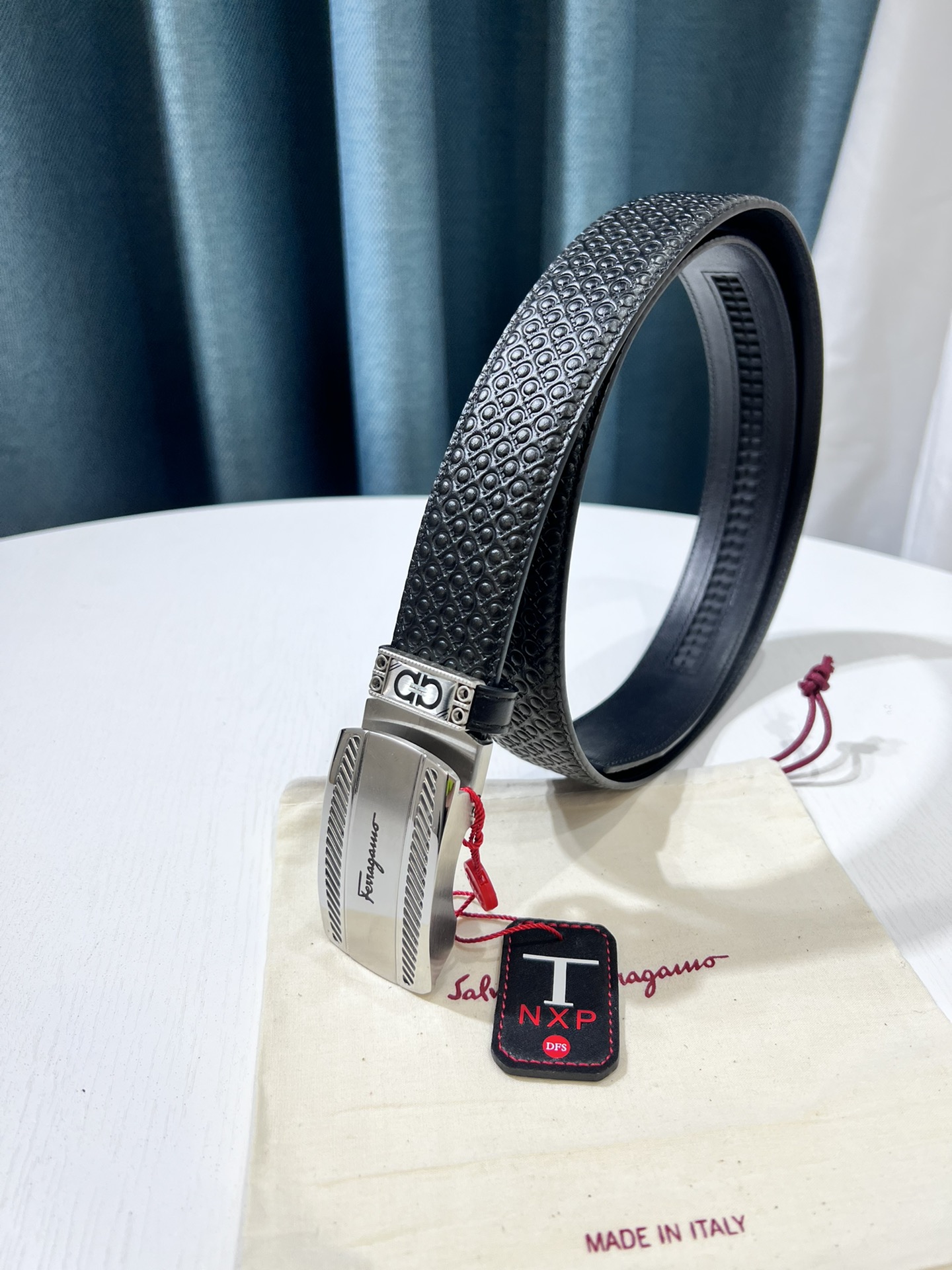 Streetwear Belt Ferragamo 319649 size:3.5cm - vstockx
