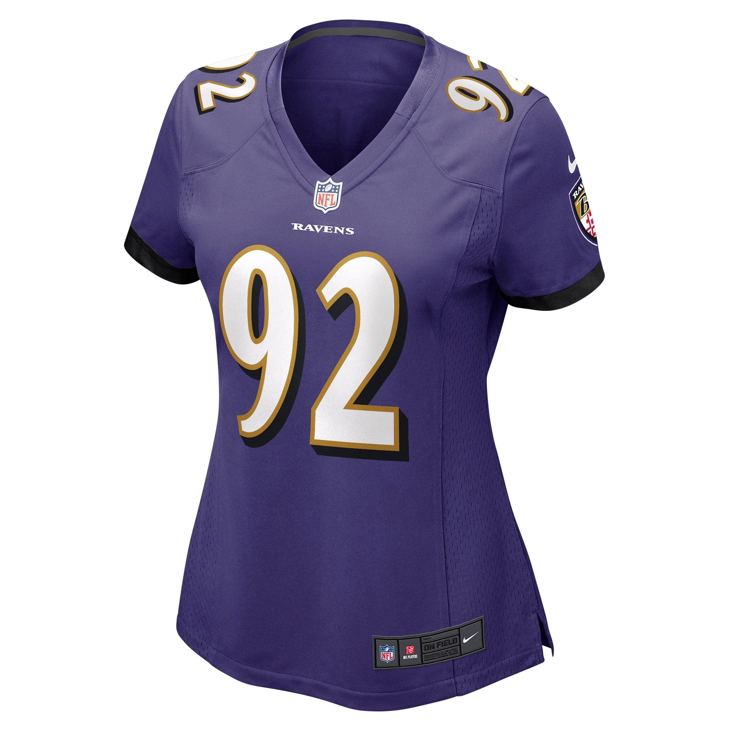 Women's Nike Justin Madubuike Purple Baltimore Ravens Game Jersey - vstockx