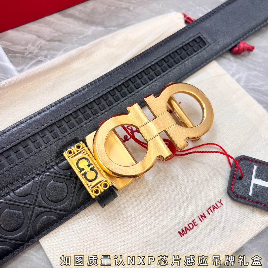 Streetwear Belt Ferragamo 319791 size:3.5cm - vstockx