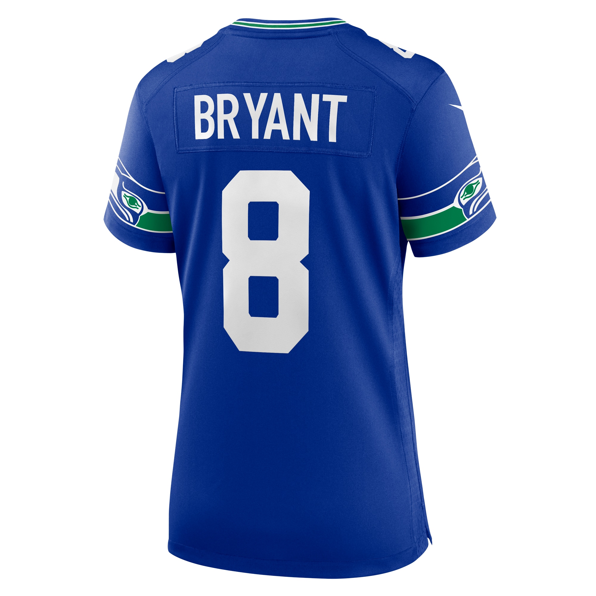 Coby Bryant Seattle Seahawks Nike Women's Throwback Player Game Jersey - Royal - vstockx