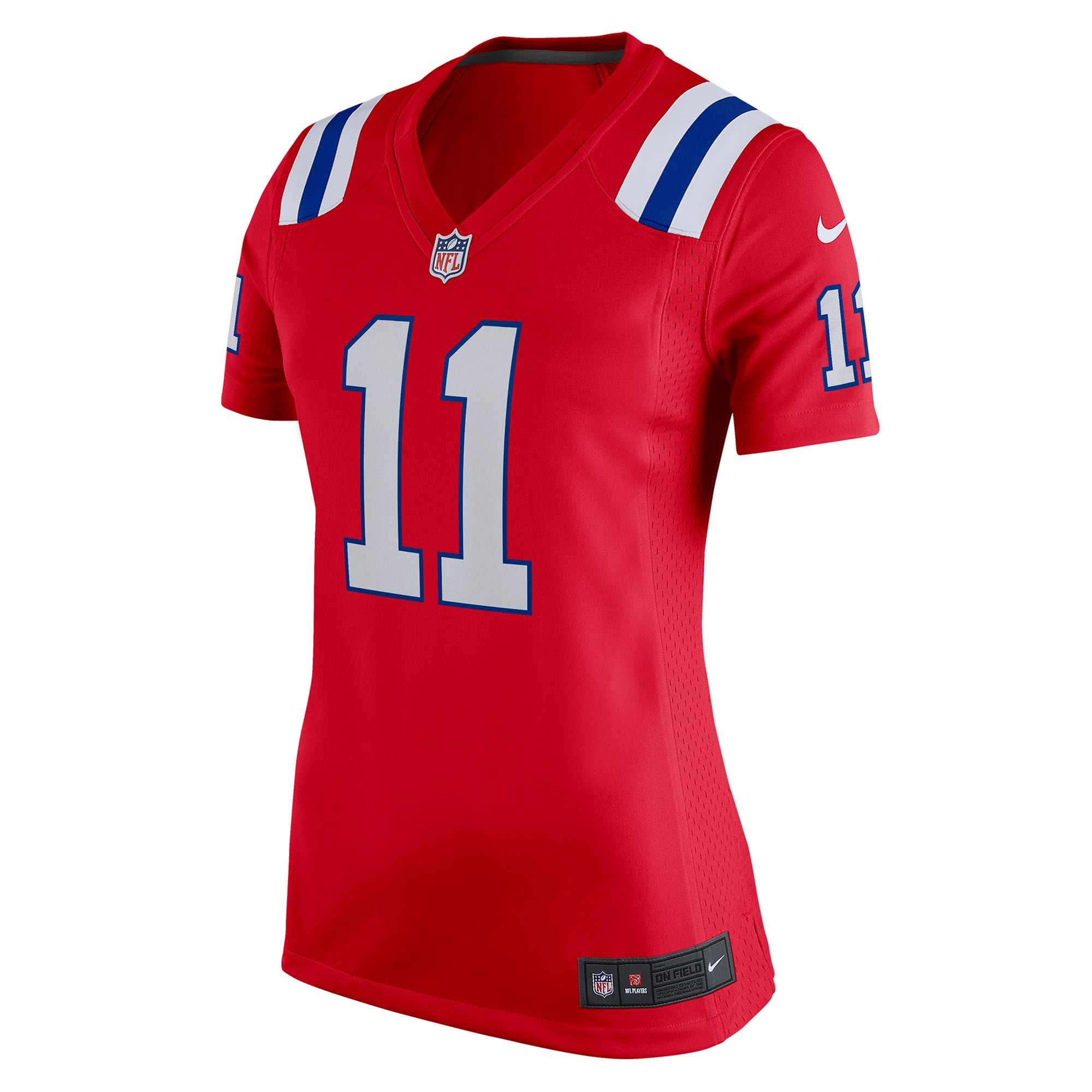 Drew Bledsoe New England Patriots Nike Women's Retired Game Jersey - Red - vstockx
