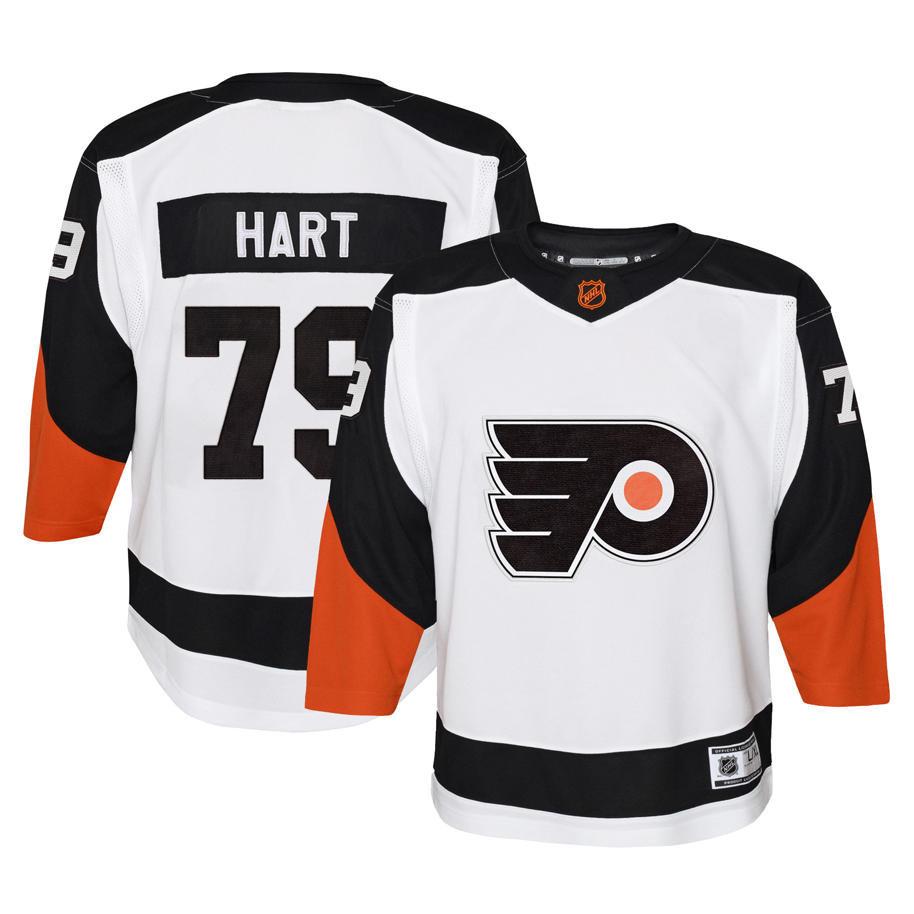 Carter Hart Philadelphia Flyers Youth Special Edition 2.0 Premier Player Jersey - White - vstockx