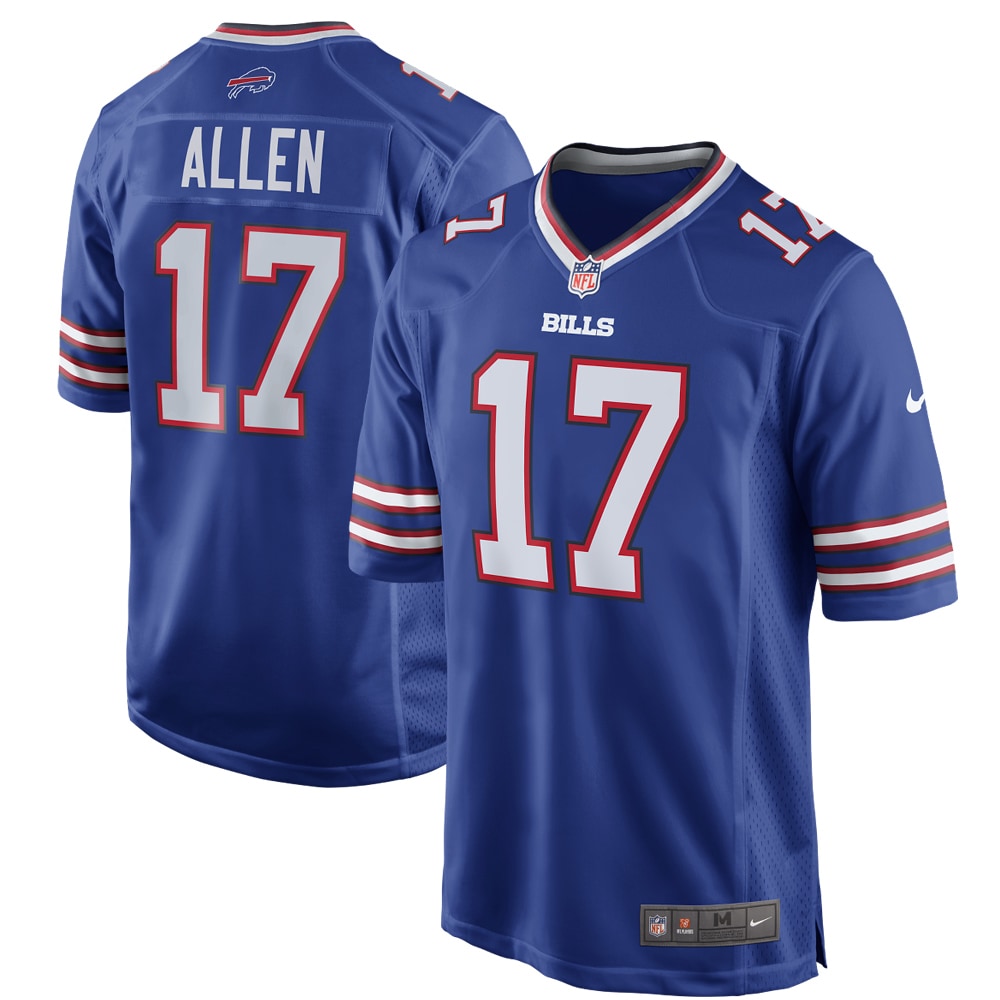 Josh Allen Buffalo Bills Nike Game Player Jersey - Royal - vstockx