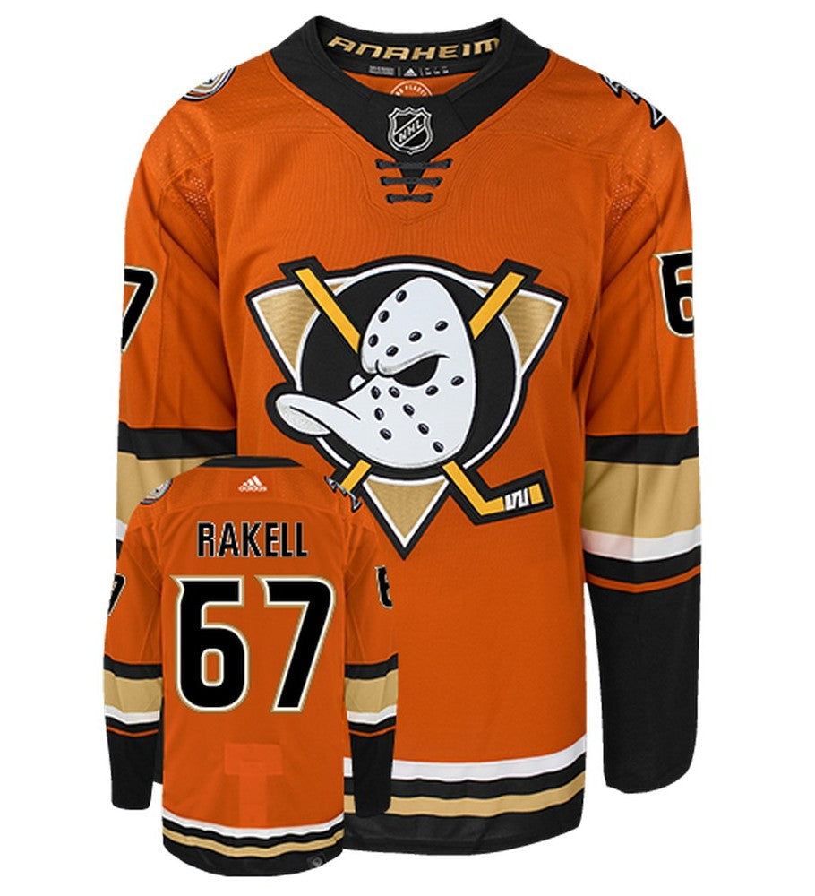 Rickard Rakell Anaheim Ducks Adidas Primegreen Authentic NHL Hockey Jersey - vstockx