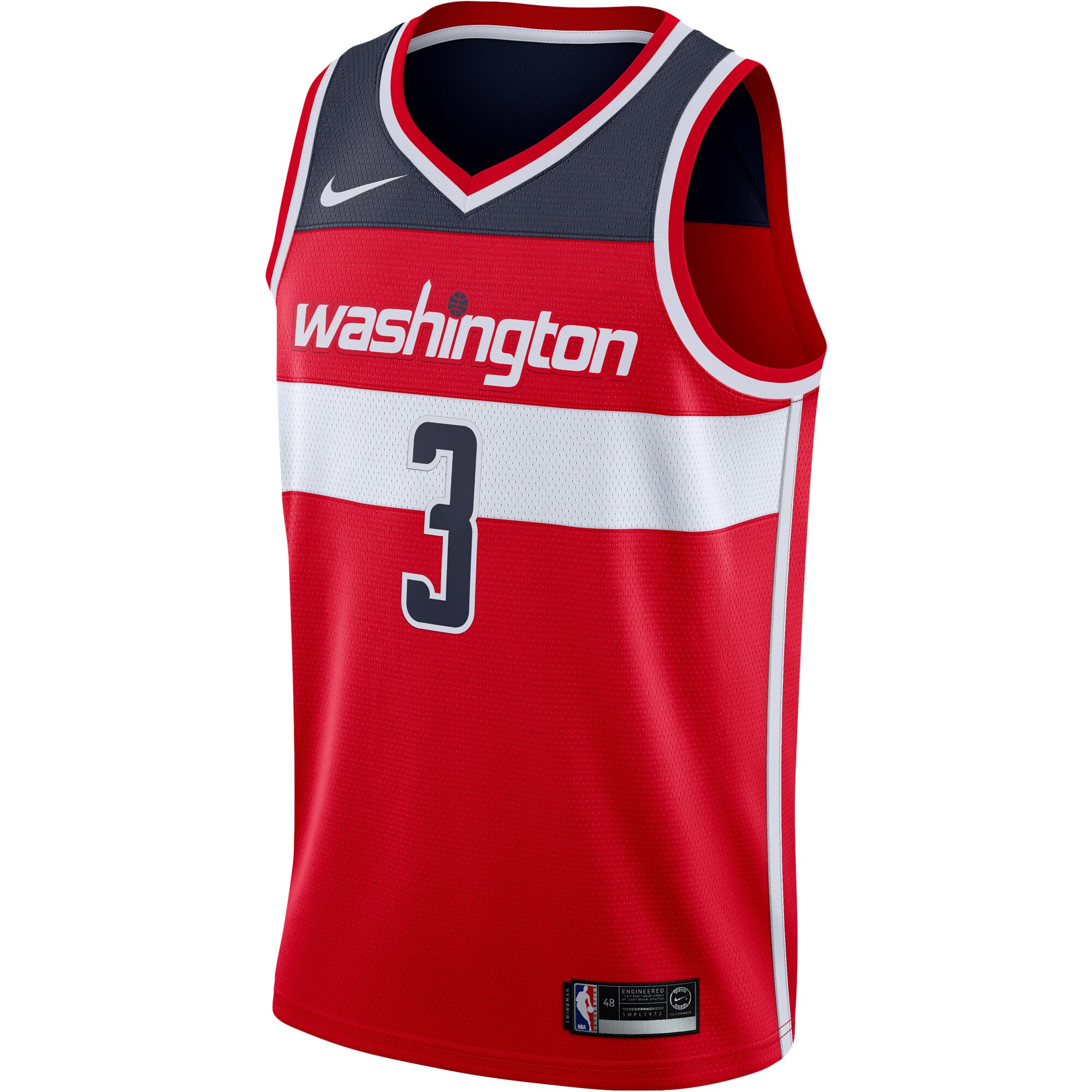 Bradley Beal Washington Wizards Nike Youth Swingman Jersey - Red - vstockx