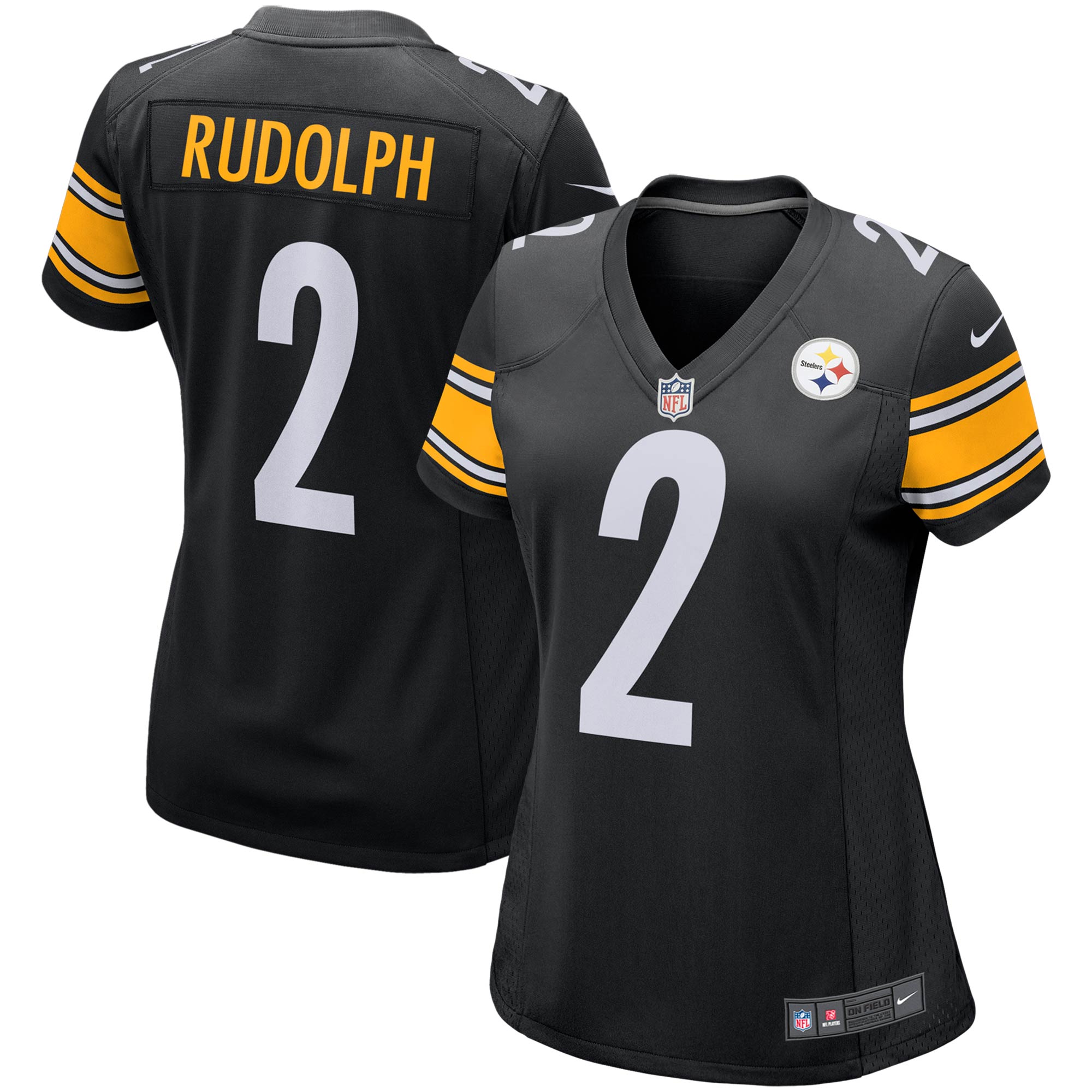 Mason Rudolph Pittsburgh Steelers Nike Women's Player Jersey - Black - vstockx