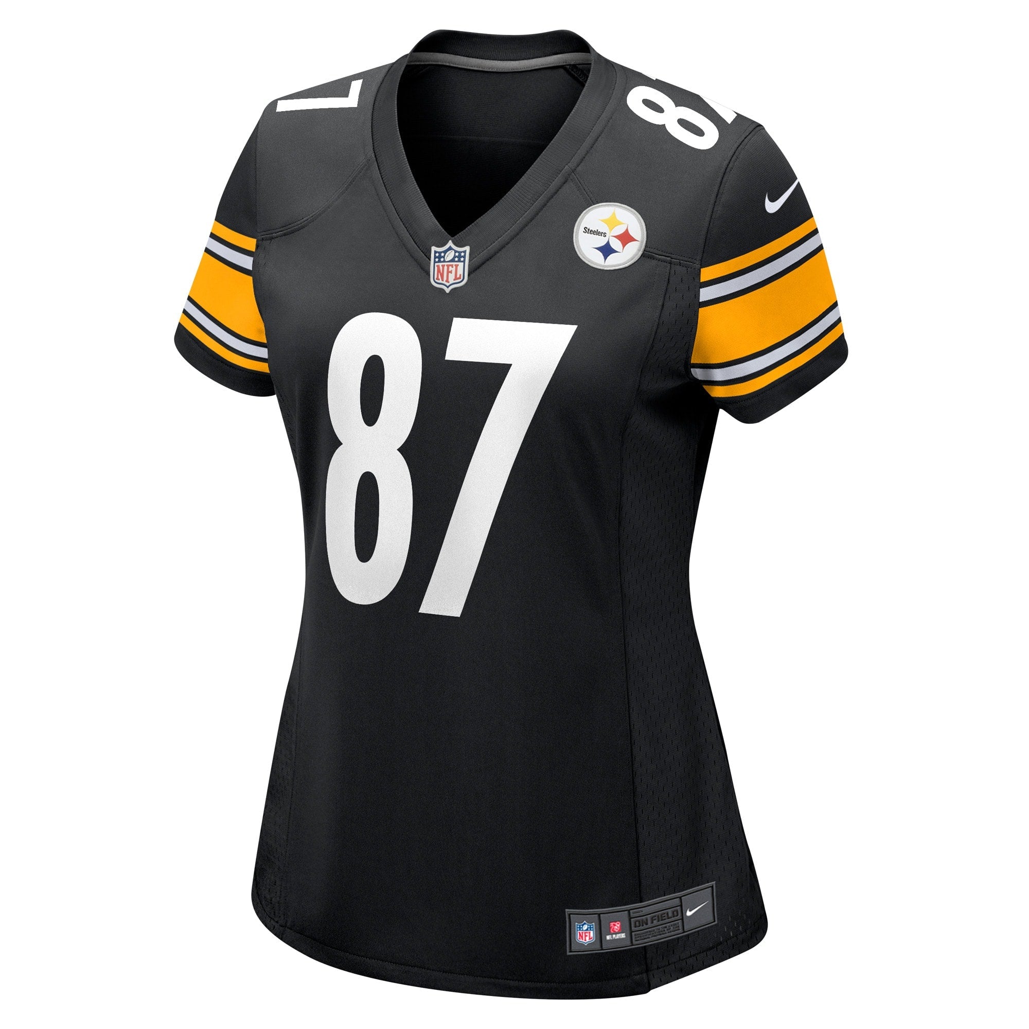 Women's Nike Justin Rigg Black Pittsburgh Steelers Game Player Jersey - vstockx