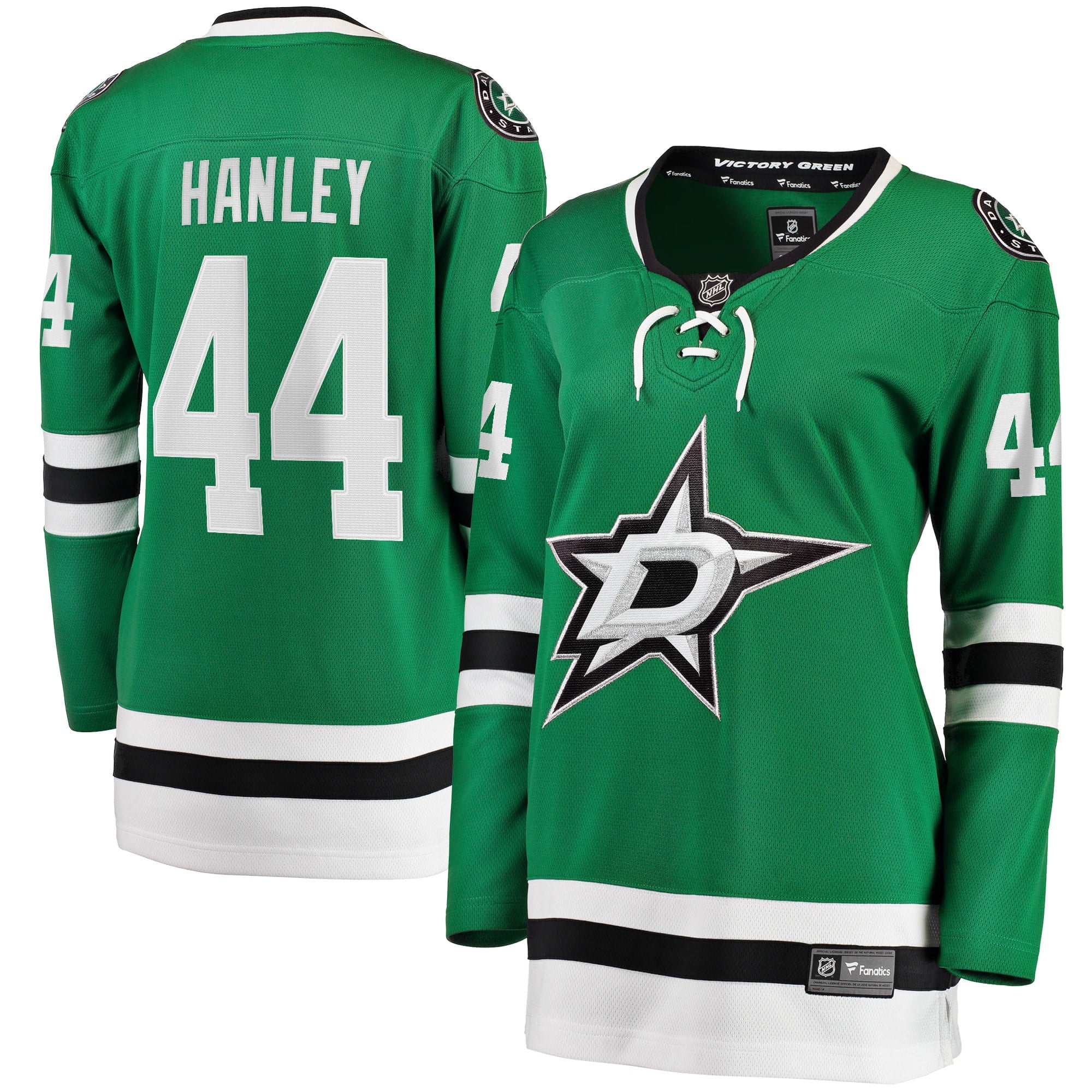 Women's Fanatics Branded Joel Hanley Kelly Green Dallas Stars Home Breakaway Player Jersey - vstockx