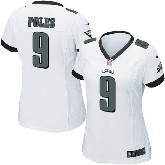 Women's Philadelphia Eagles Nick Foles Game Jersey White - vstockx