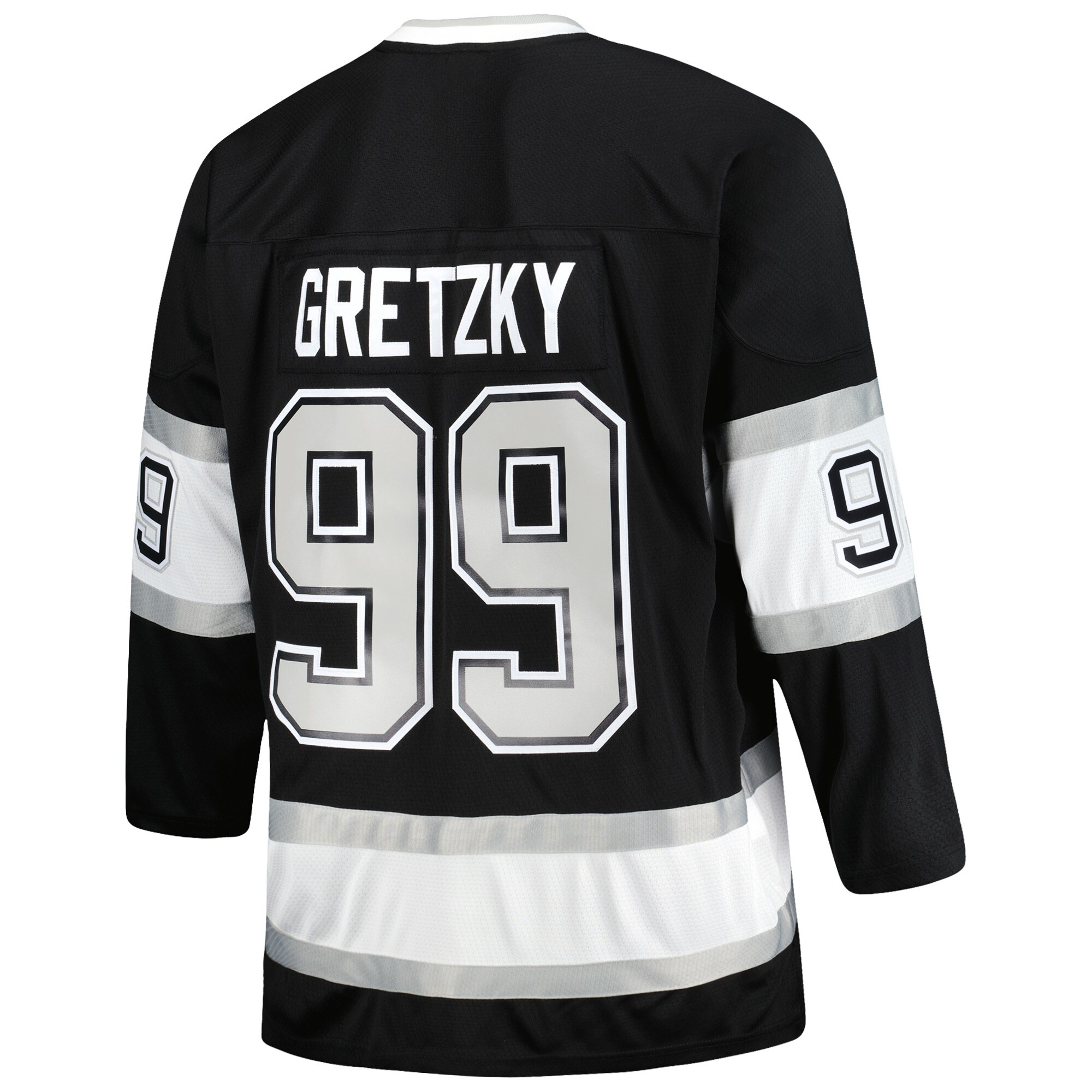 Wayne Gretzky Los Angeles Kings Mitchell & Ness Big & Tall 1992/93 Blue Line Player Jersey - Black - vstockx