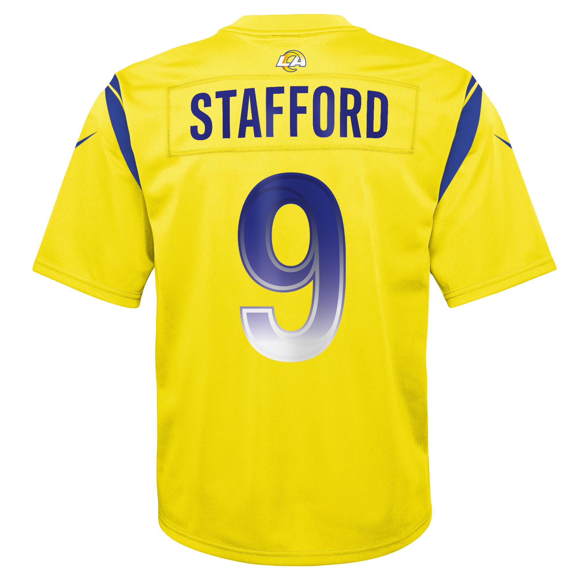 Matthew Stafford Los Angeles Rams Nike Youth Inverted Game Jersey - Gold - vstockx