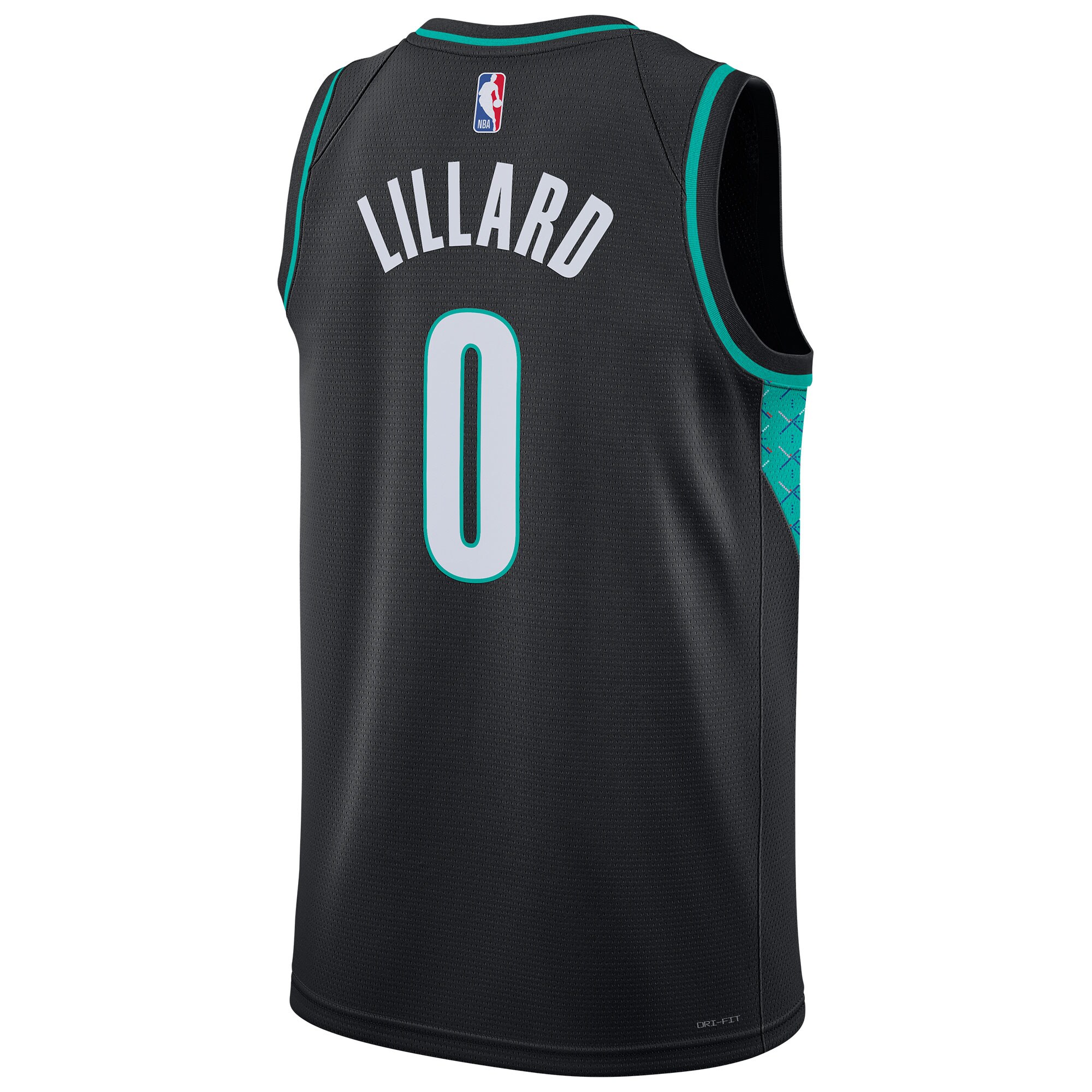 Damian Lillard Portland Trail Blazers Nike Unisex 2022/23 Swingman Jersey - City Edition - Black - vstockx