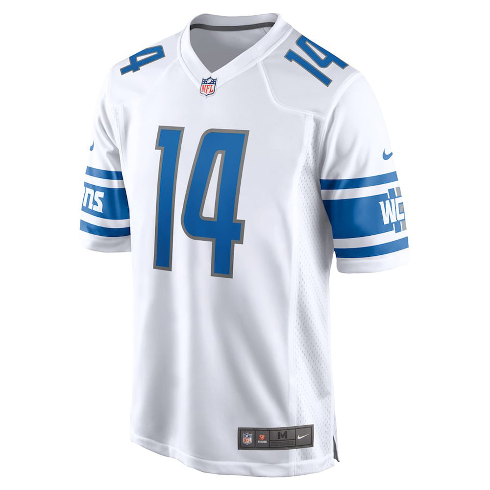 Youth Detroit Lions Amon-Ra St. Brown Game Jersey - White - vstockx