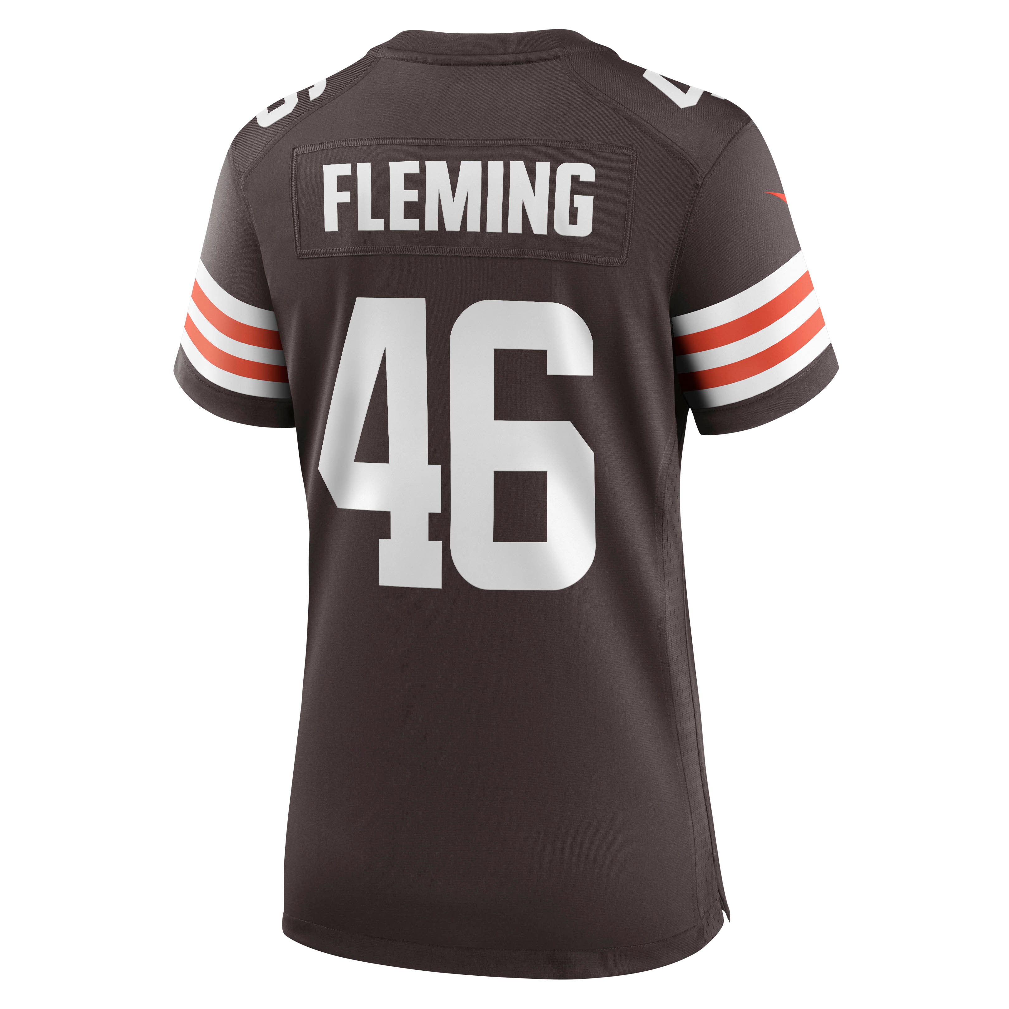Don Fleming Cleveland Browns Nike Women's Retired Player Jersey - Brown - vstockx