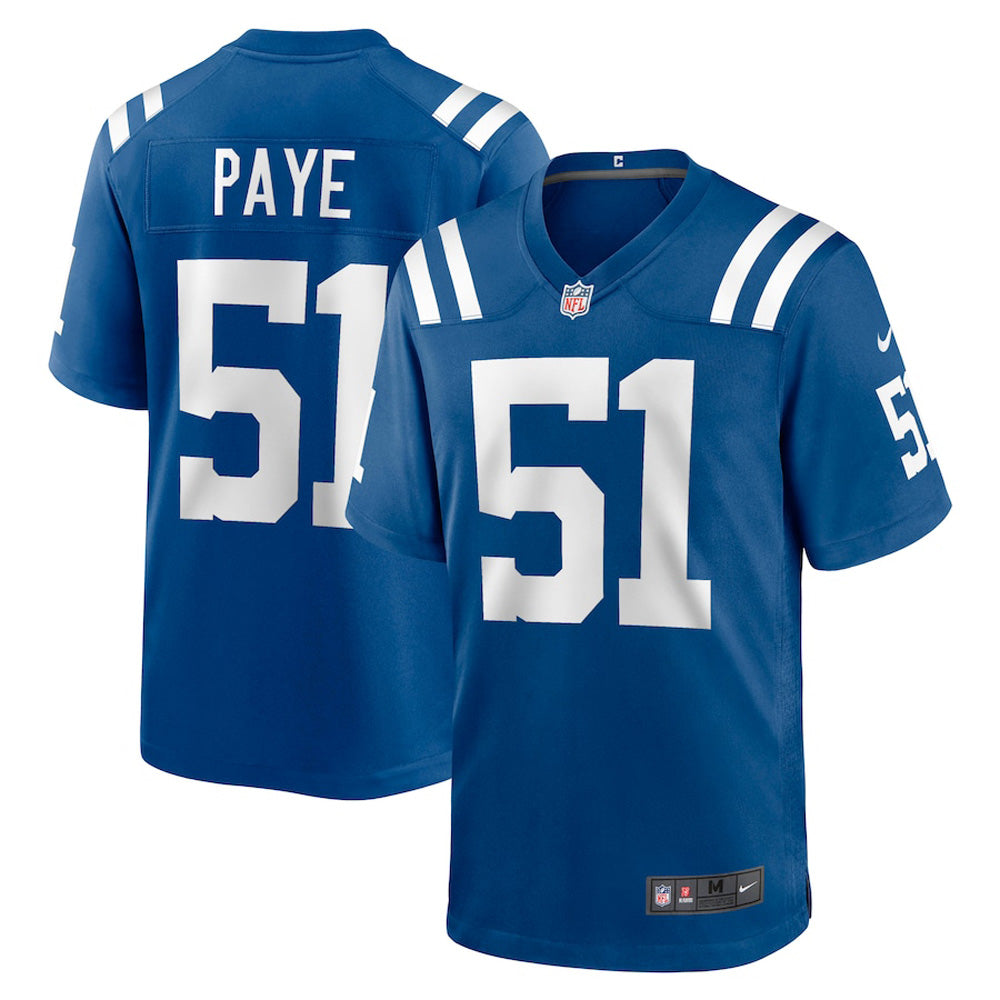 Youth Indianapolis Colts Kwity Paye Game Jersey - Royal - vstockx