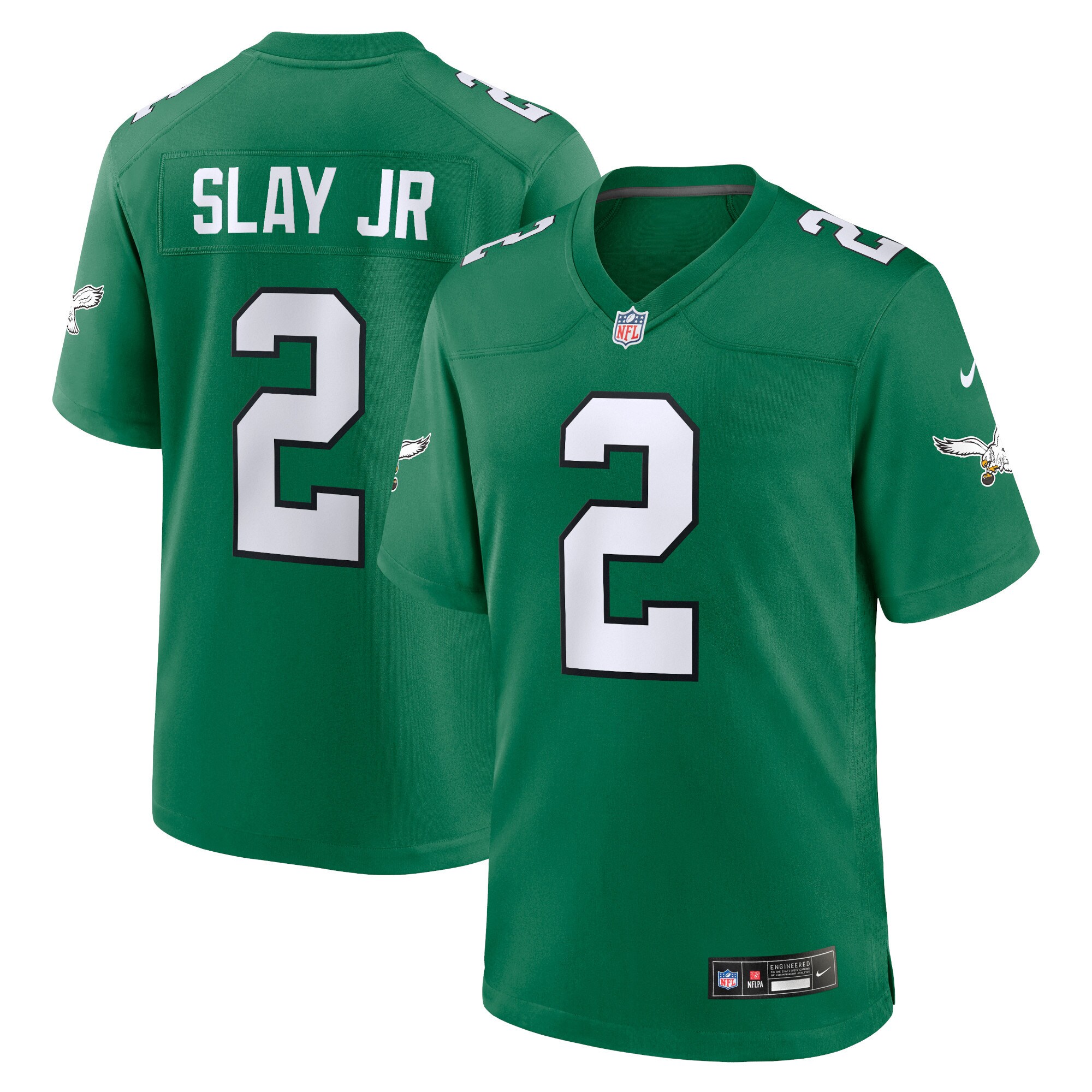 Darius Slay Jr. Philadelphia Eagles Nike Youth Game Jersey - Kelly Green - vstockx
