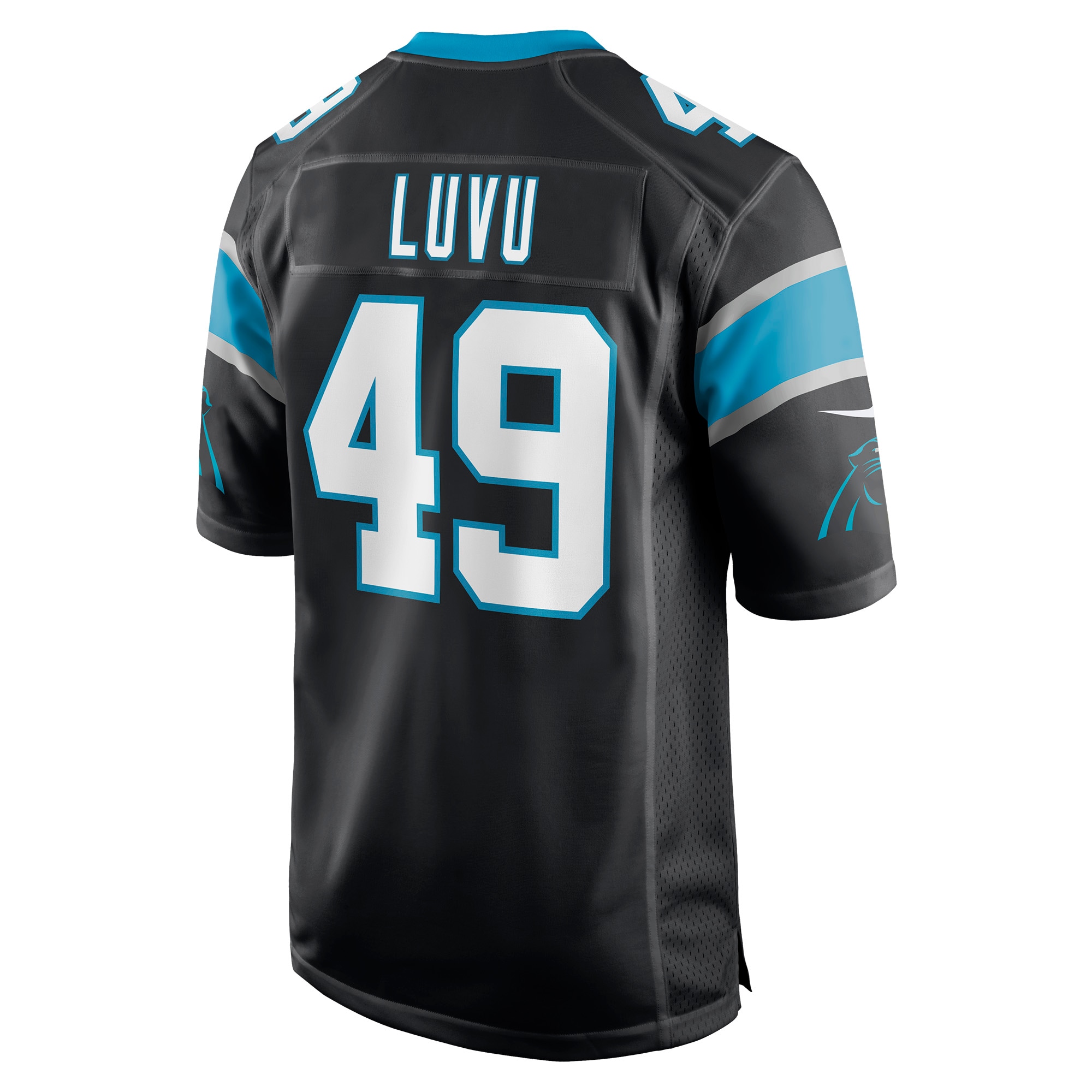 Frankie Luvu Carolina Panthers Nike Game Jersey - Black - vstockx
