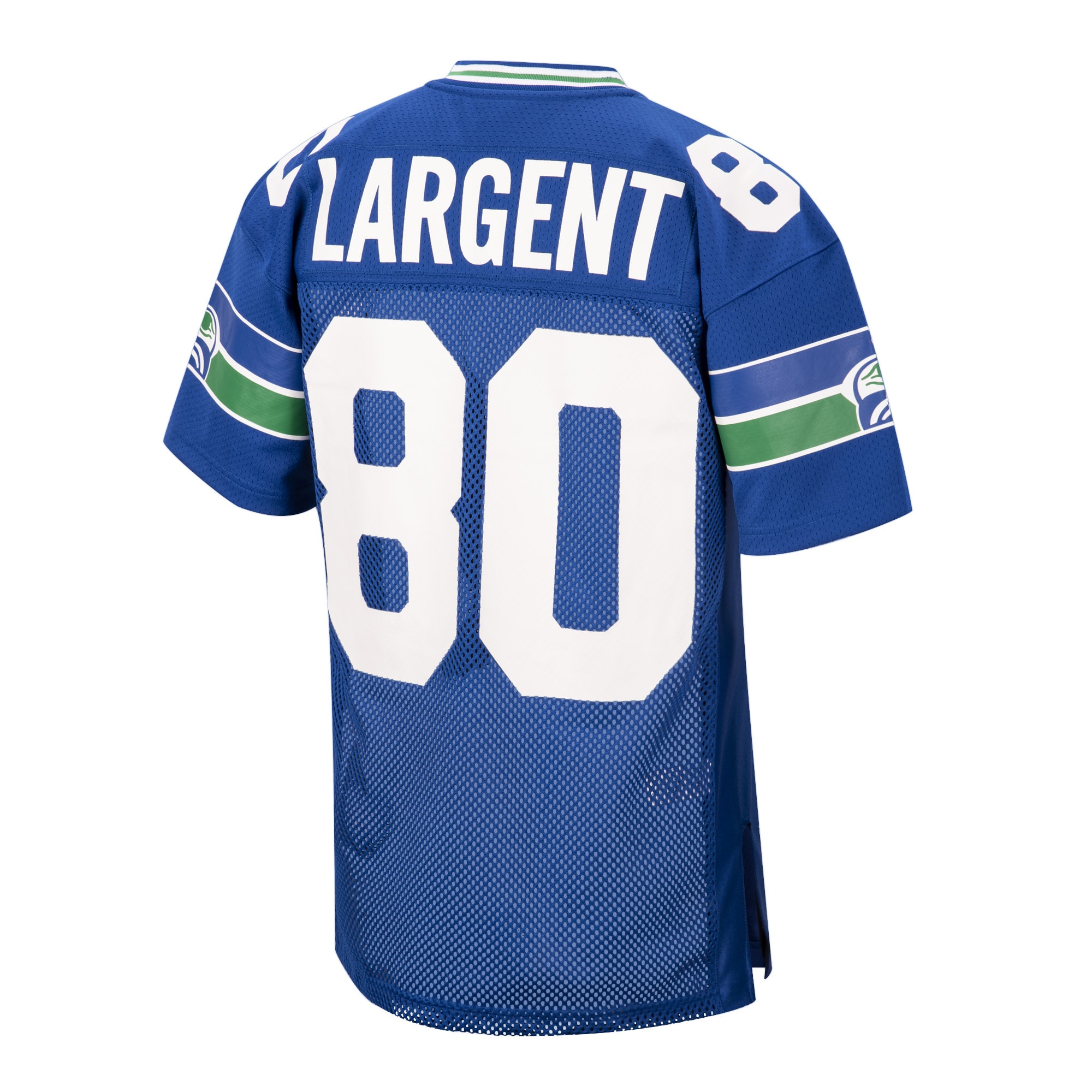 Steve Largent Seattle Seahawks Mitchell & Ness Authentic Retired Player Jersey - Royal - vstockx