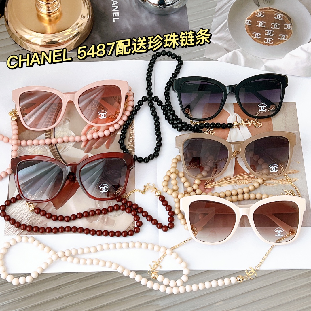 Sunglasses Chanel CH5487 - vstockx
