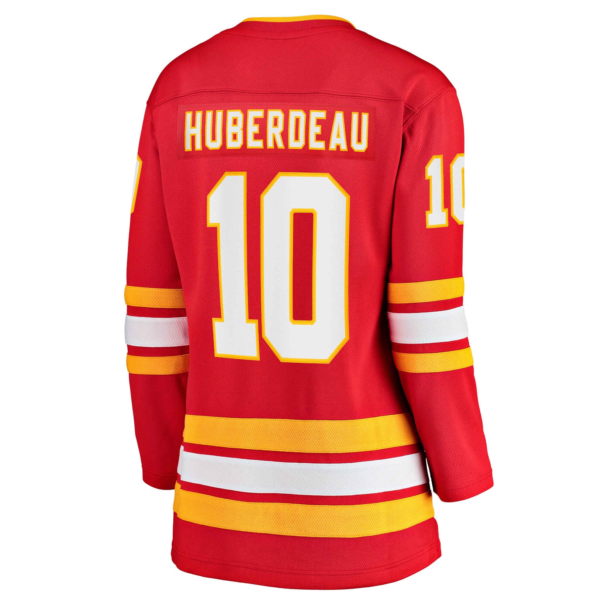 Jonathan Huberdeau Calgary Flames Fanatics Branded Women's Home Breakaway Player Jersey - Red - vstockx